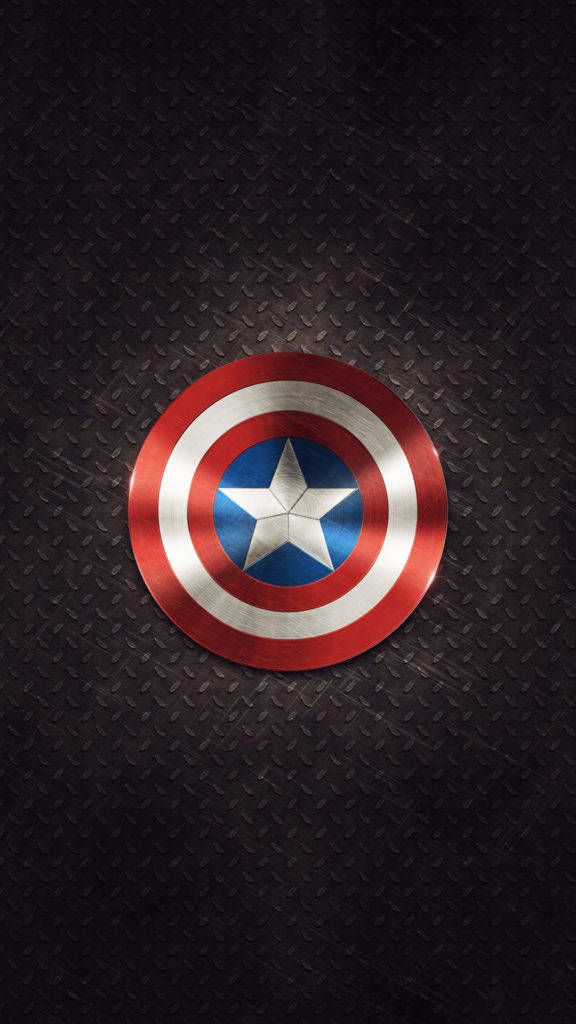 Dark Captain America Iphone Shield Background
