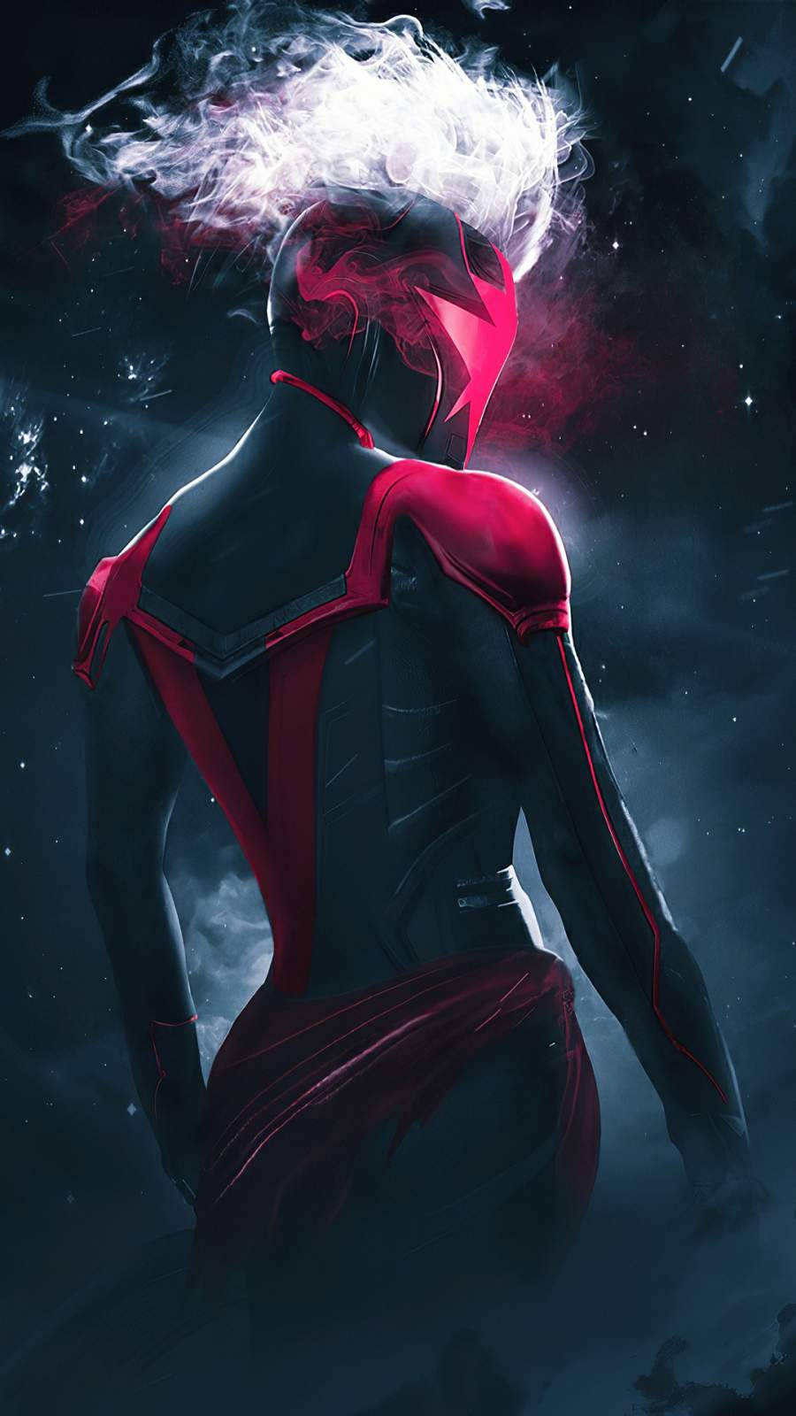 Dark Captain Marvel Iphone Background