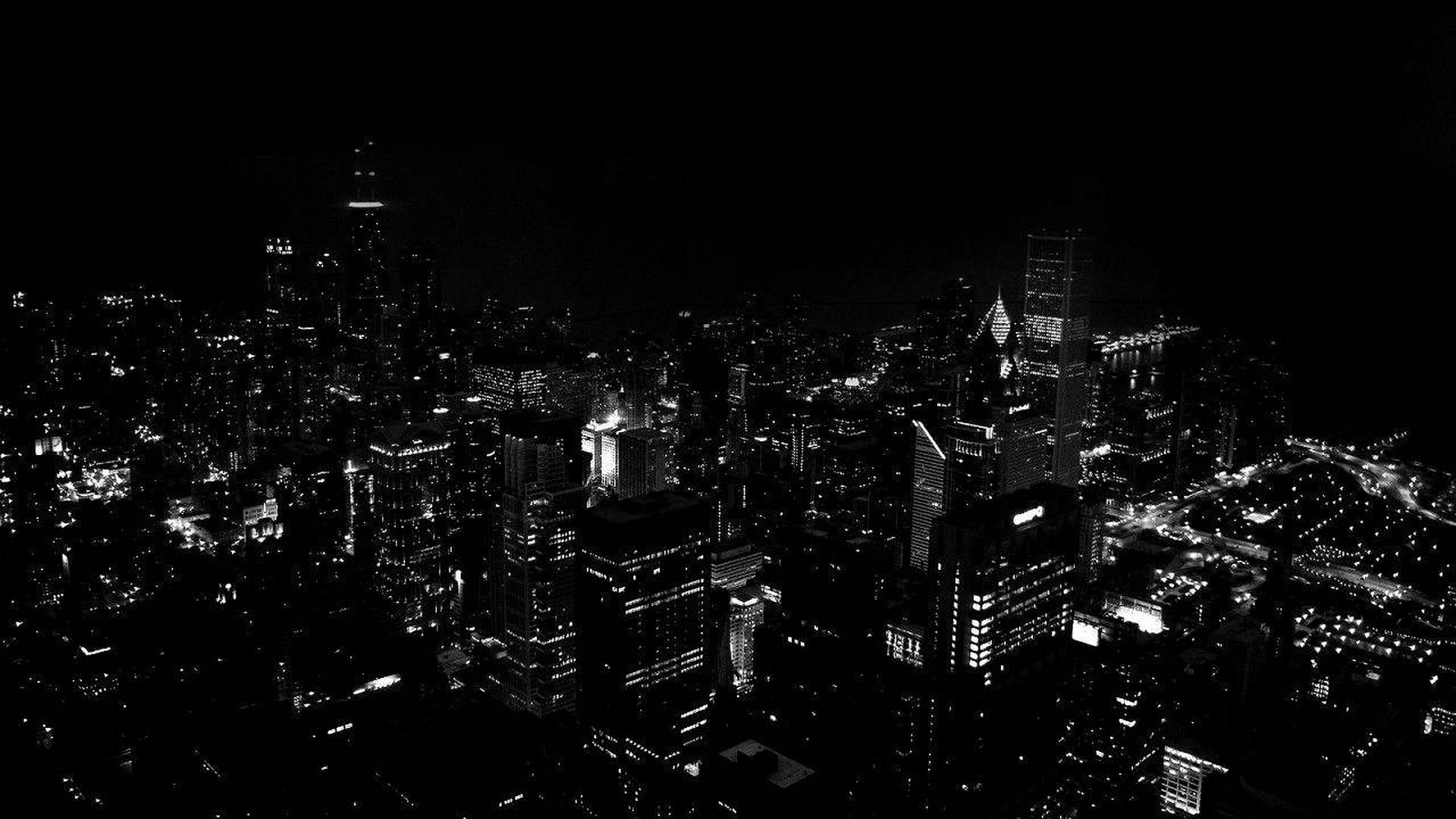 Dark City Photo Background