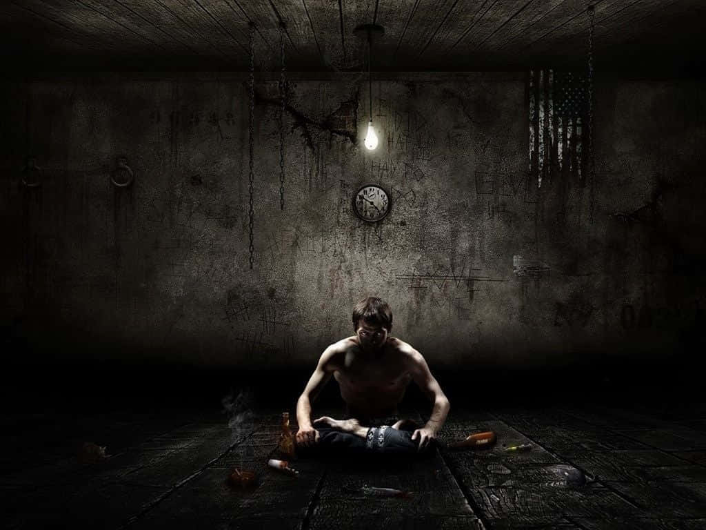 Dark Clouds Brings Sadness Background