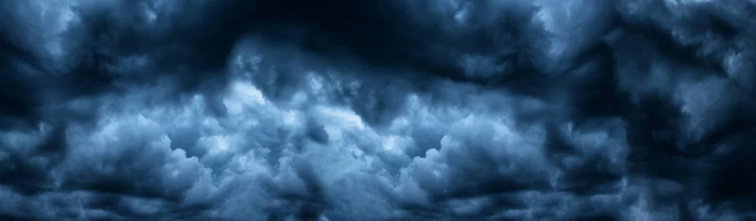 Dark Cloudy Storm Color Background