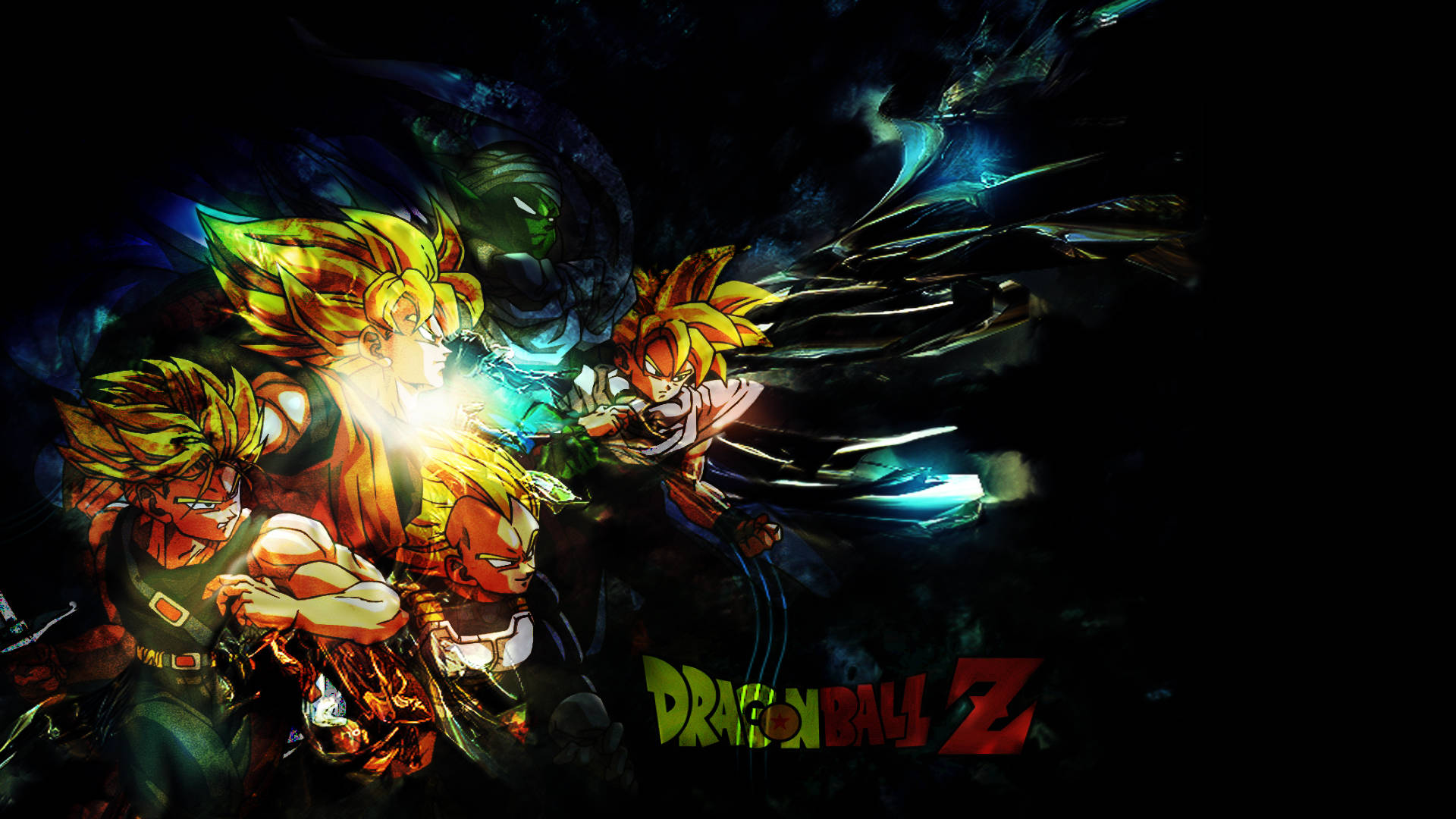 Dark Cool Dragon Ball Z Background