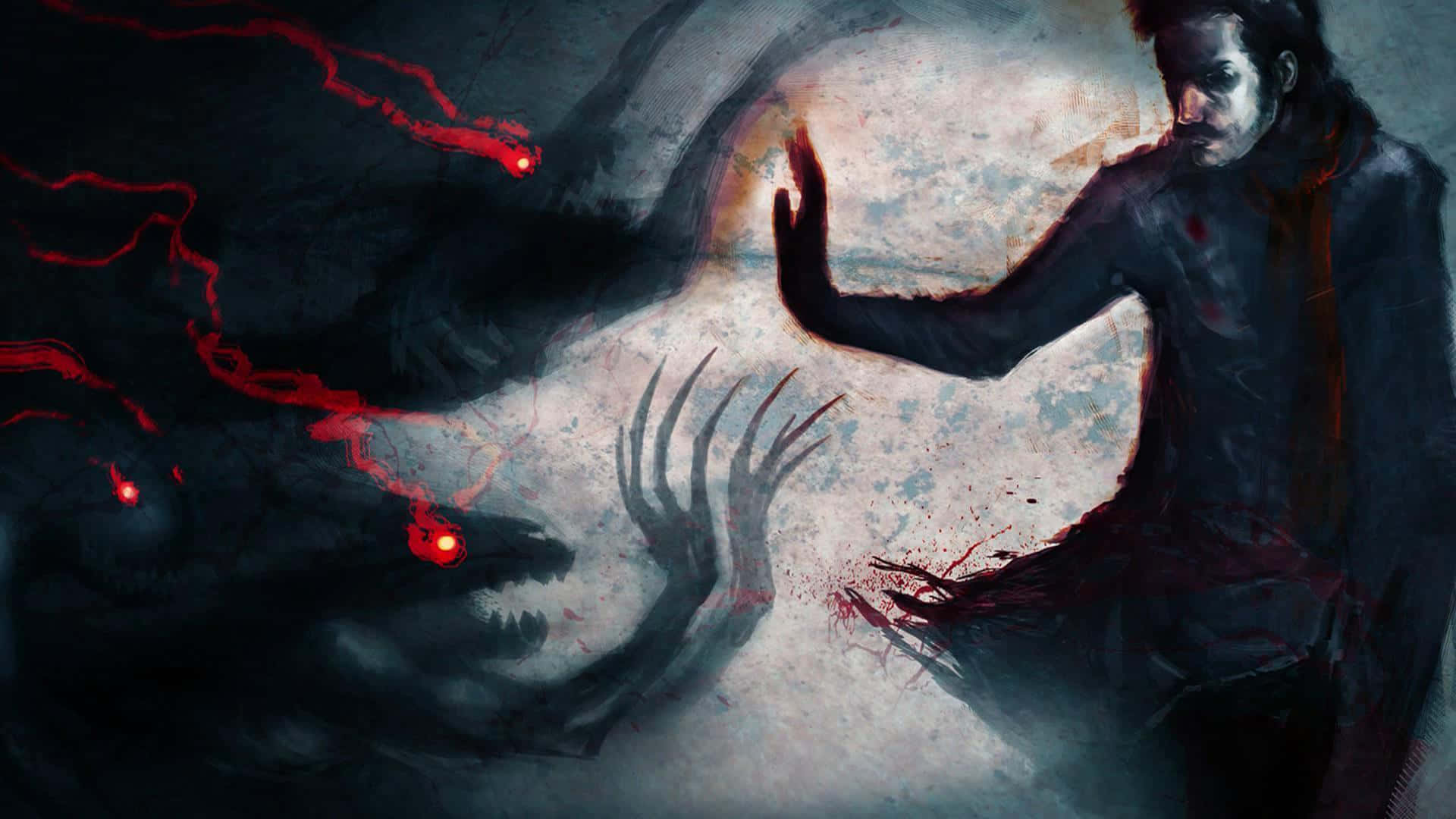 Dark Demon 1920 X 1080 Background