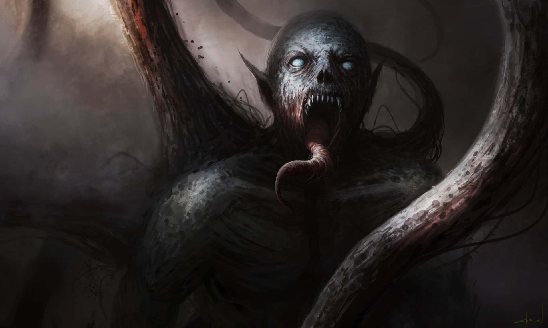 Dark Demon 4000 X 2400 Background