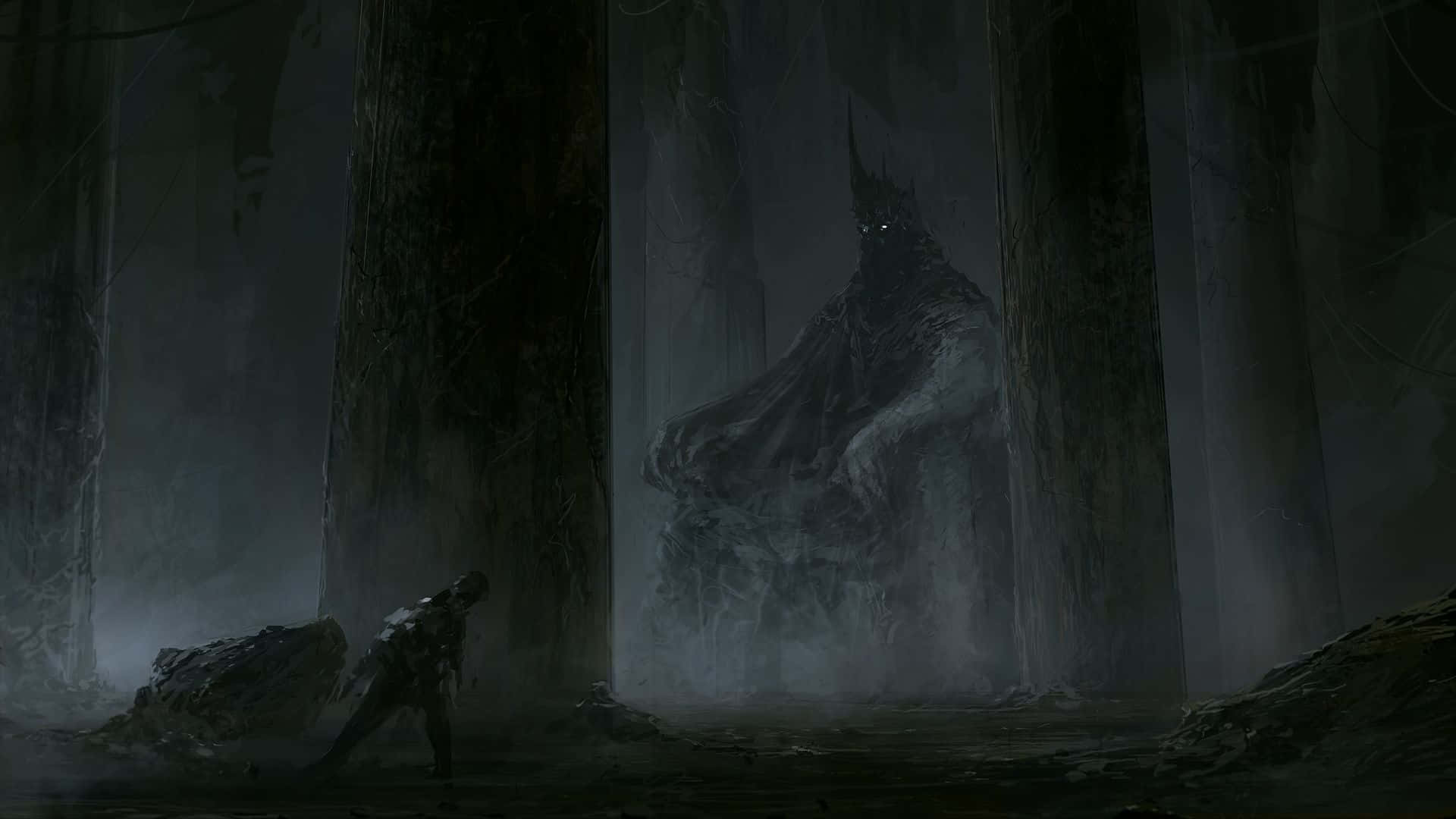 Dark Depressing Fantasy Art Background