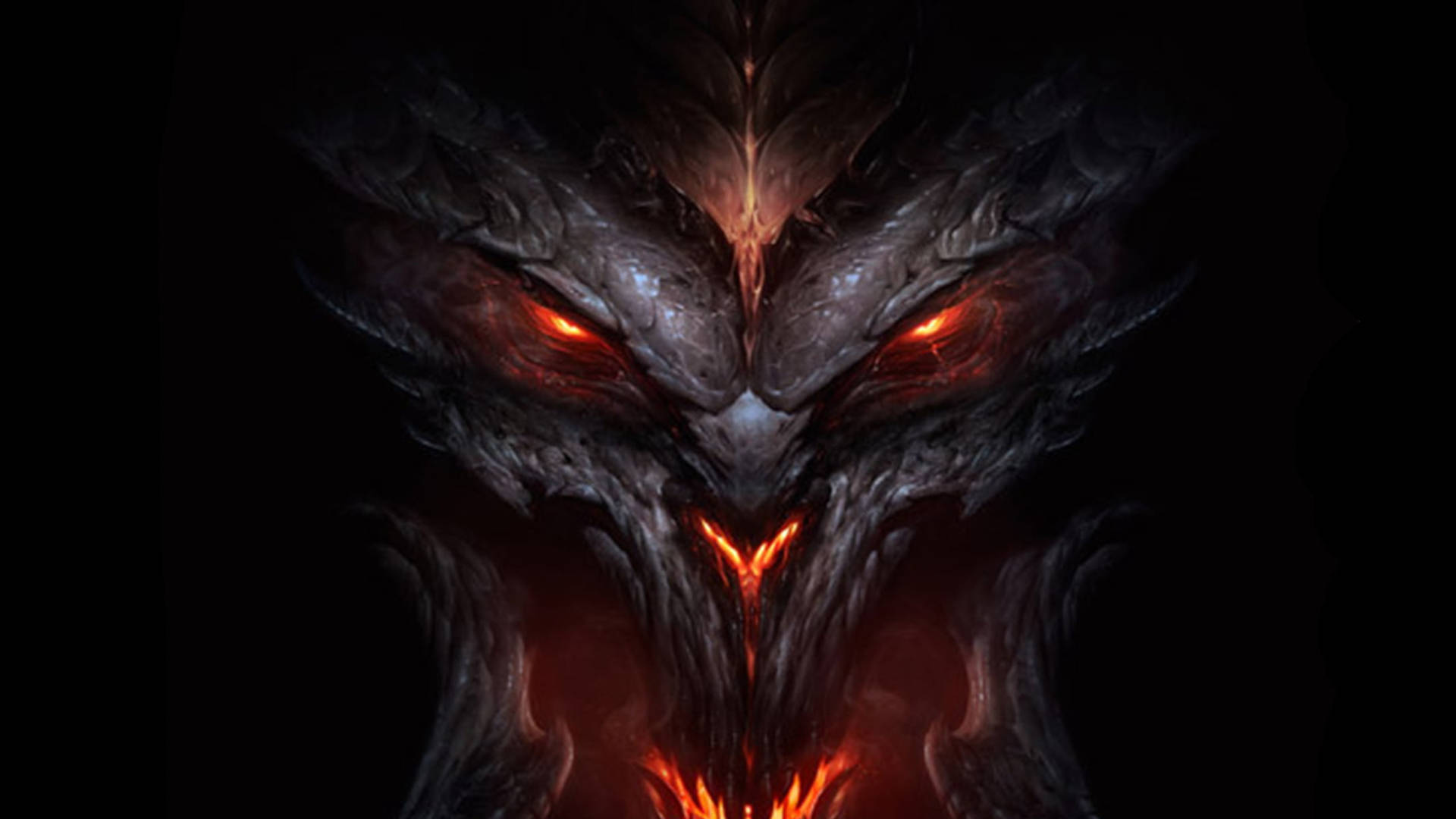 Dark Devil Face Background