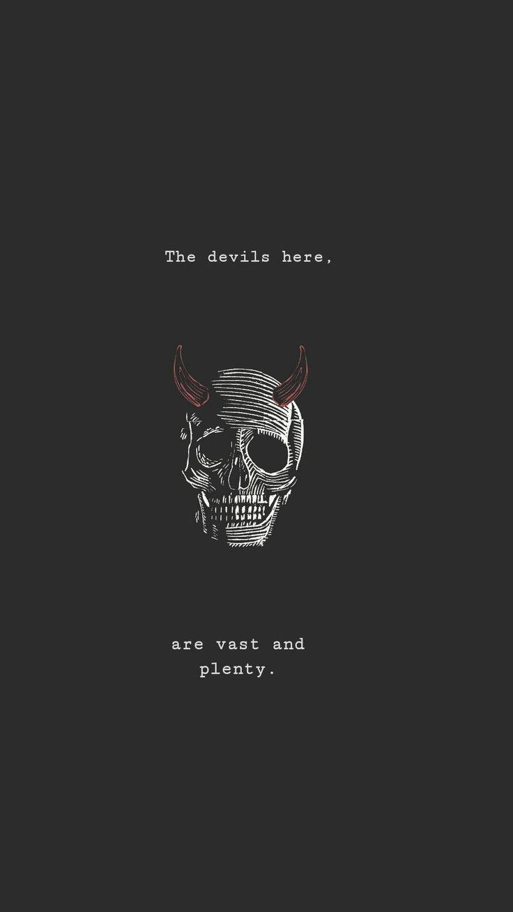 Dark Devil Is Here Quote