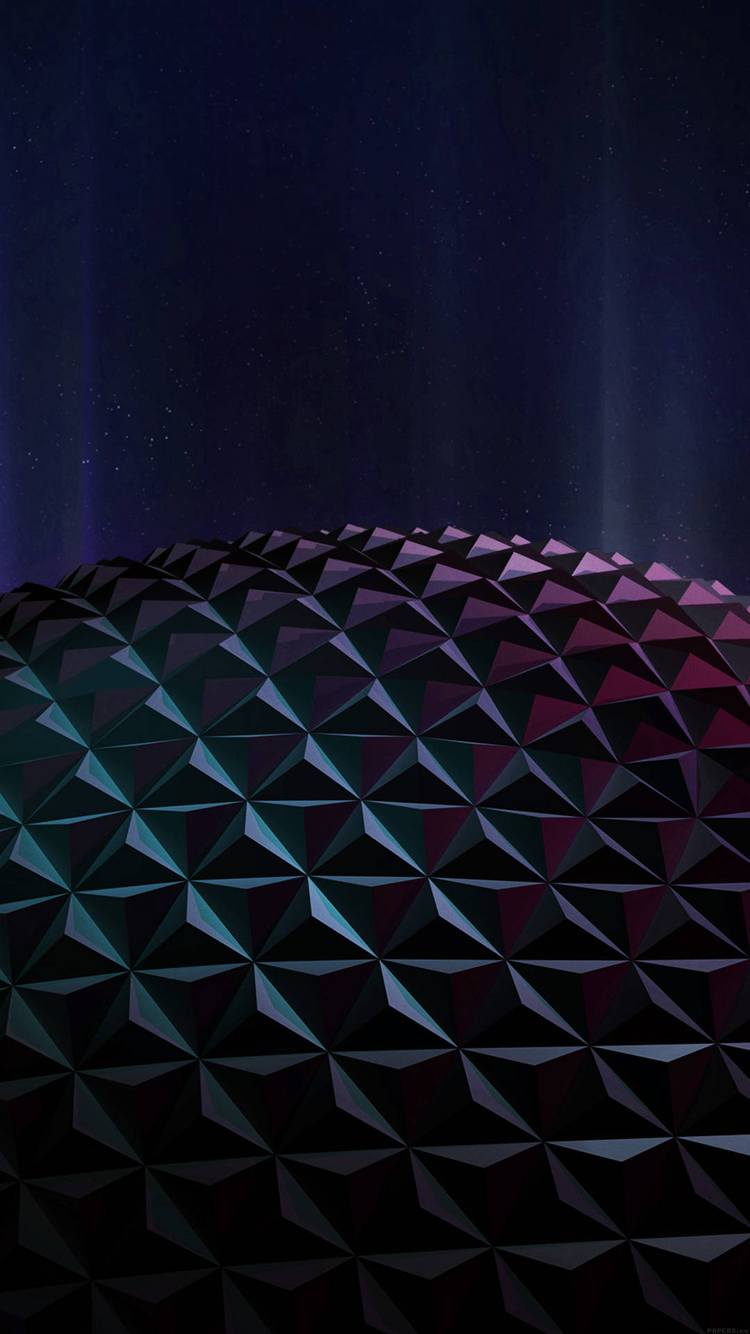 Dark Epcot Globe Background