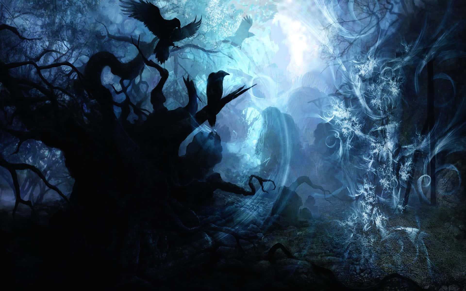 Dark Fantasy Gothic Background