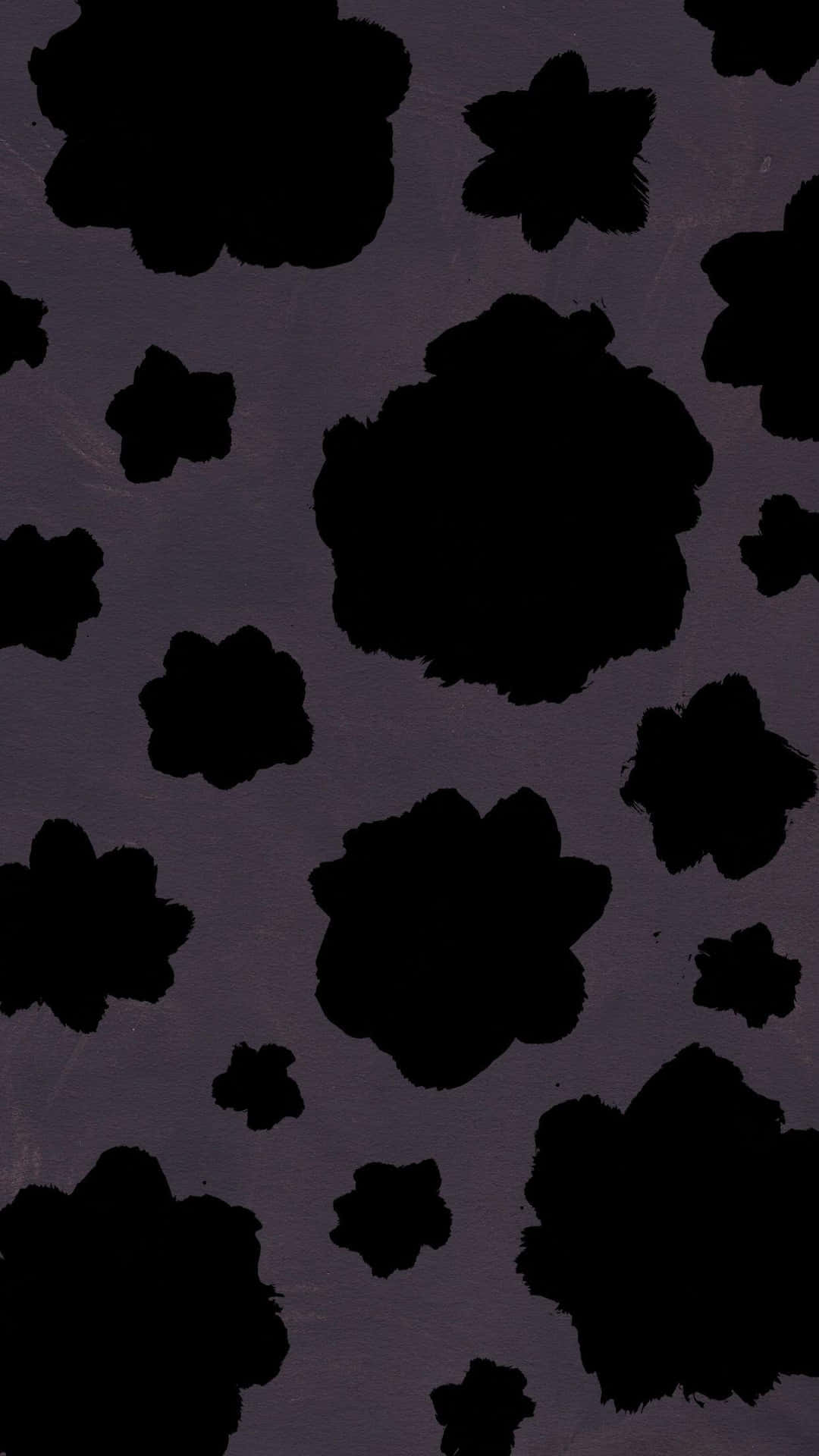 Dark Floral Patterni Phone Wallpaper Background