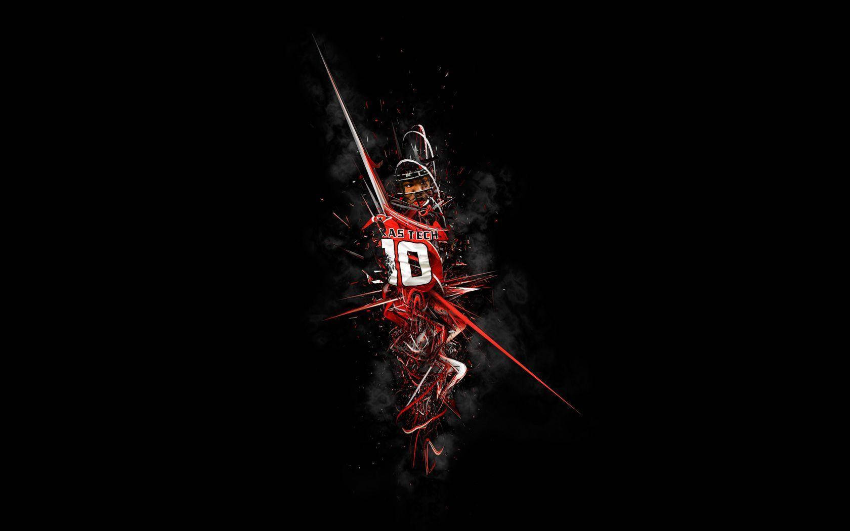 Dark Football Player Virginia Tech Background