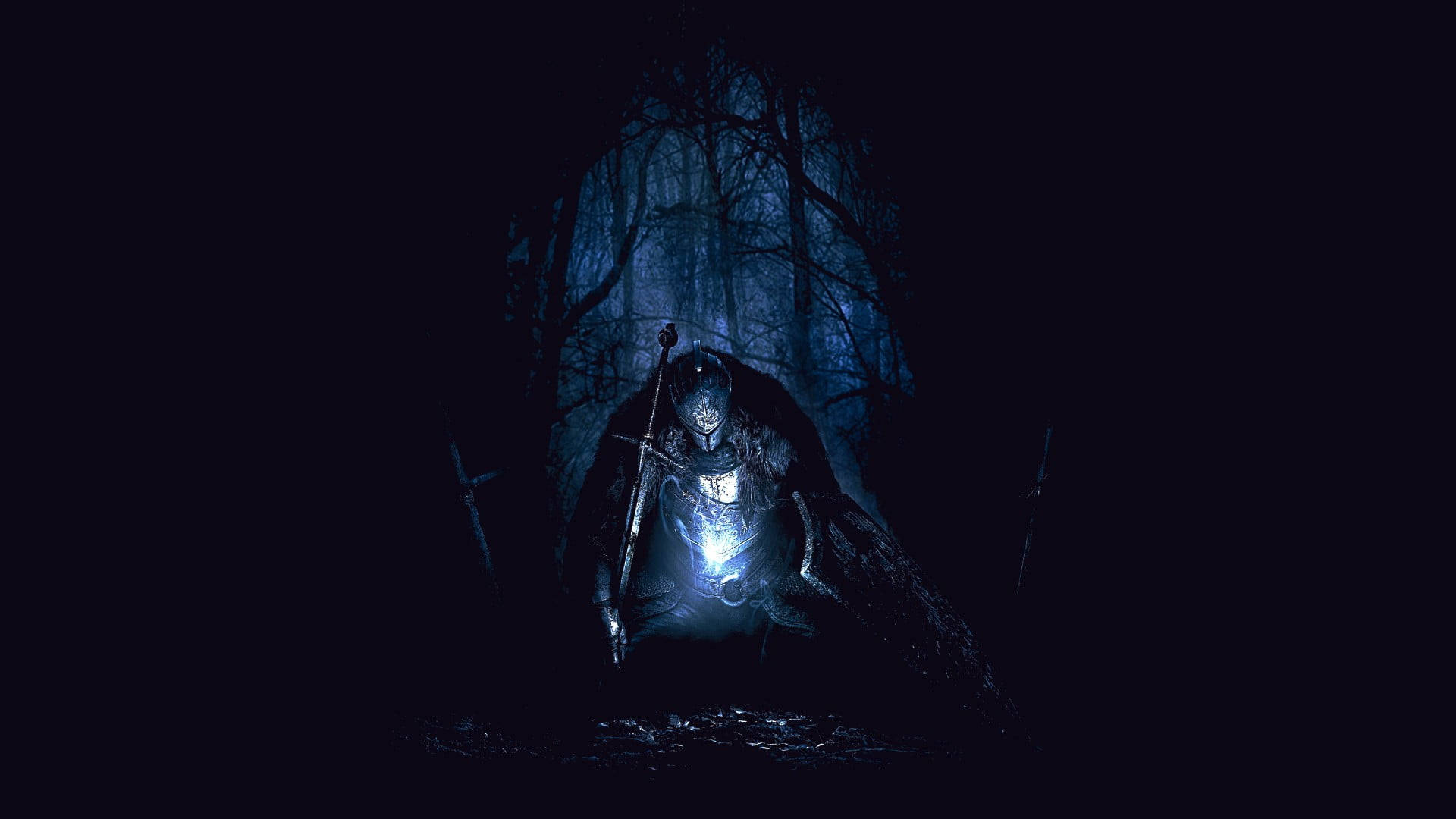 Dark Forest Death Knight Background