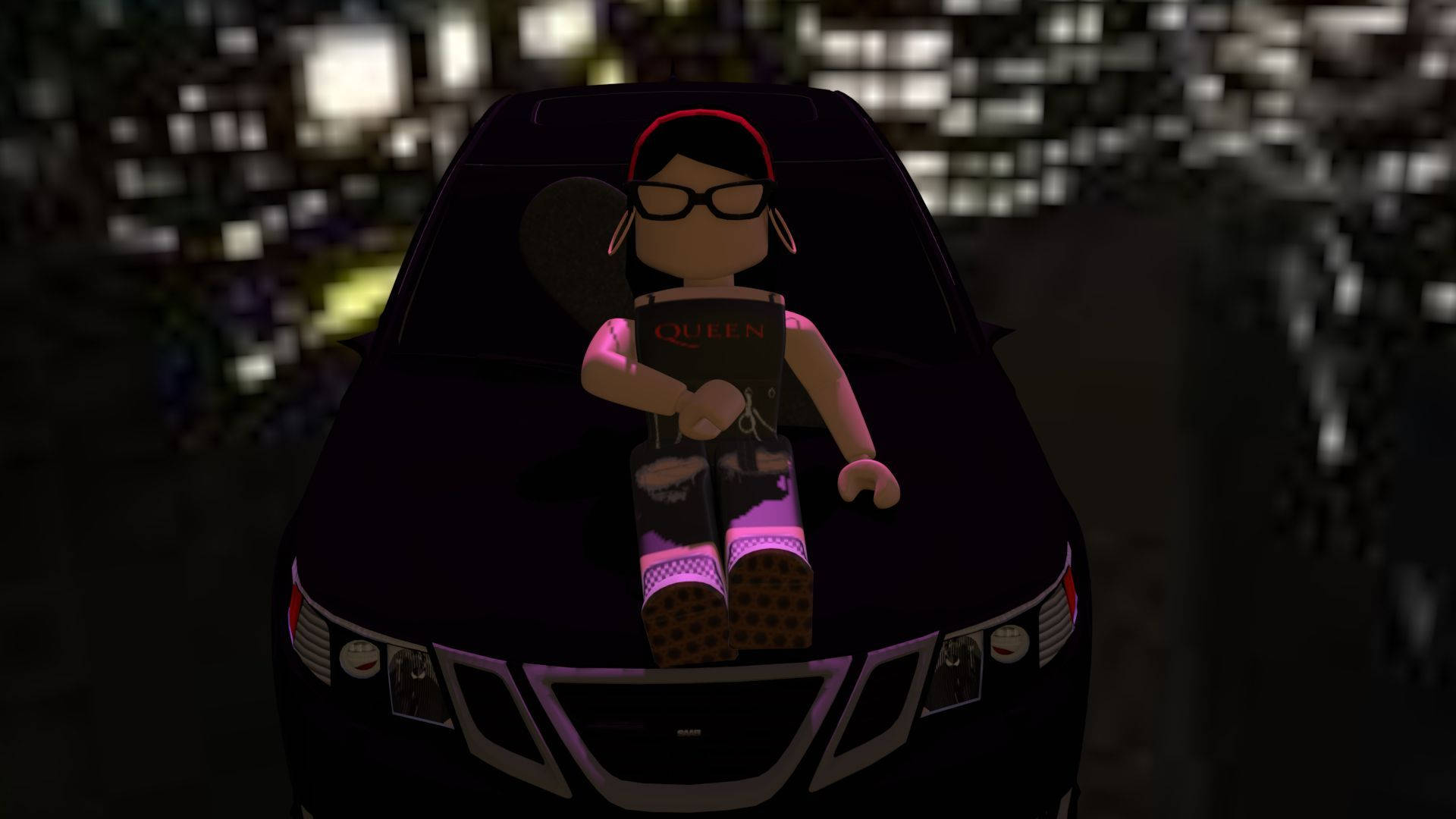 Dark Girl Roblox Character Background