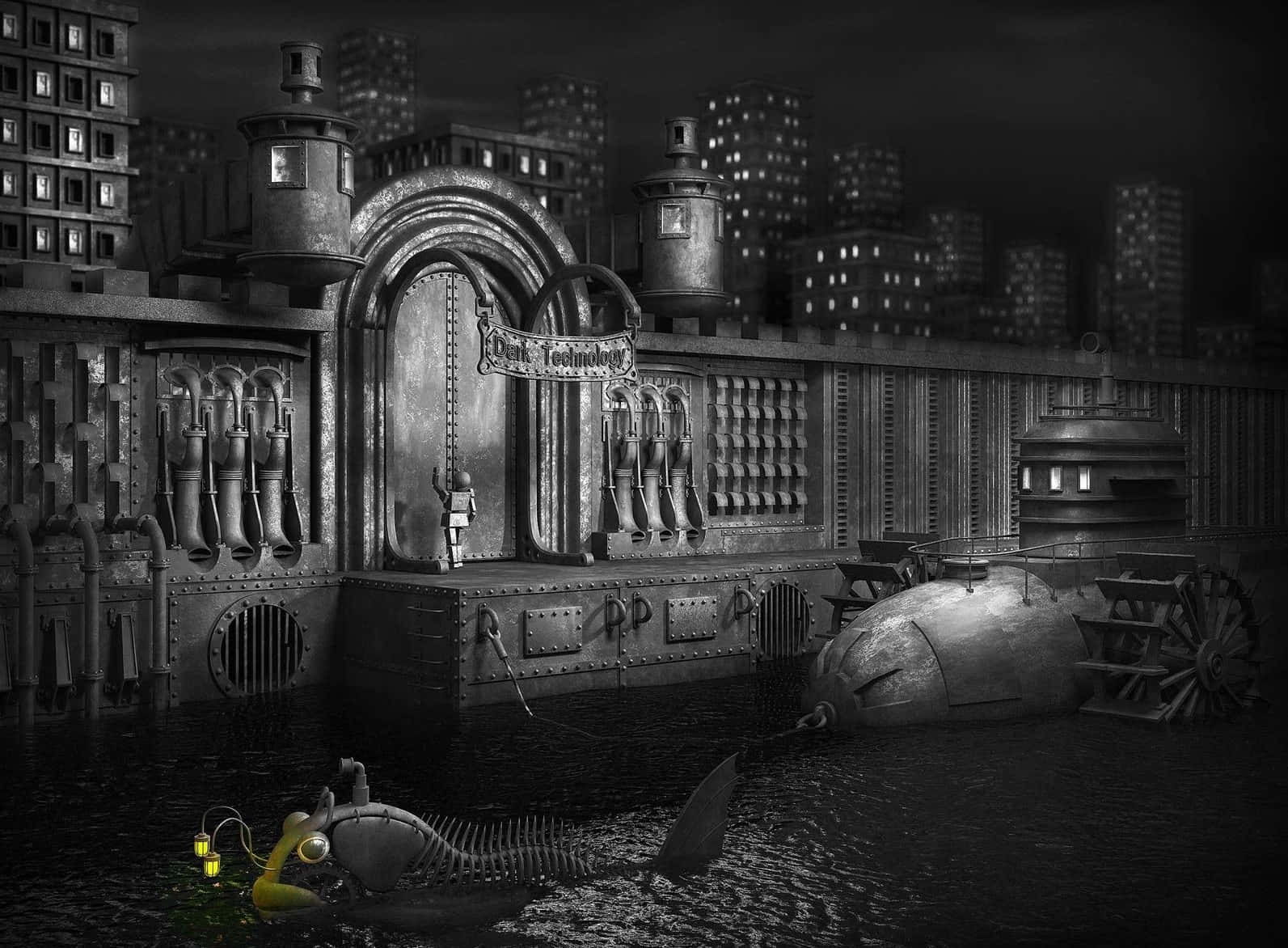 Dark Gothic Mystique Background