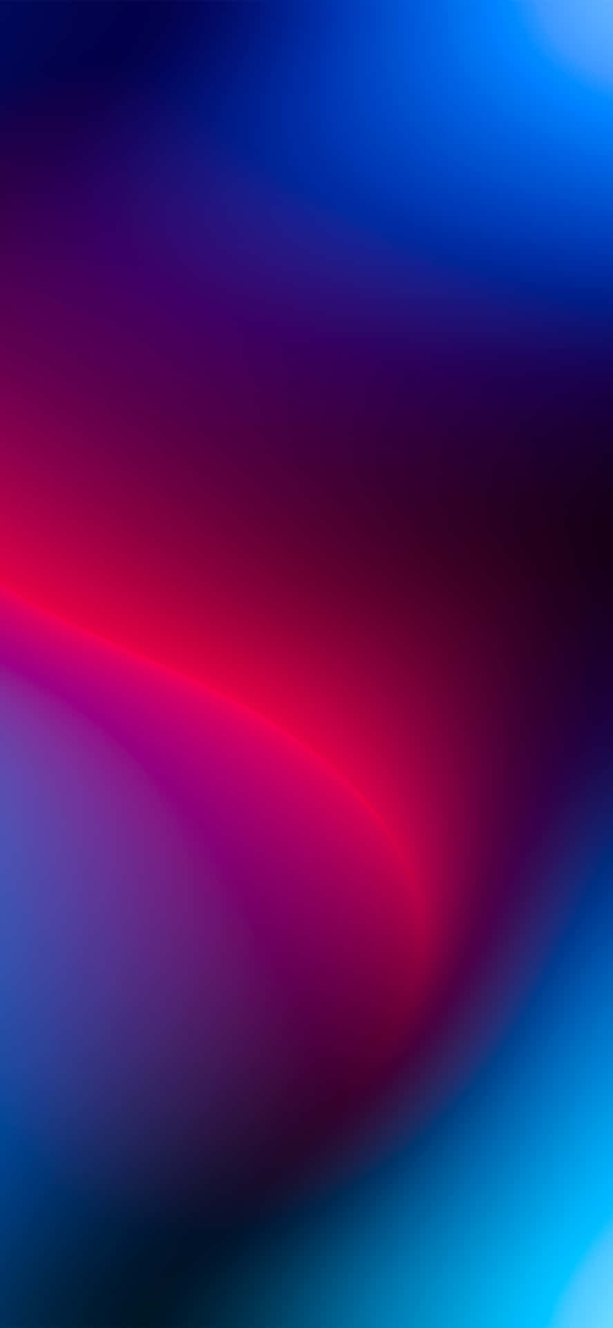 Dark Gradient With A Red Wave Background