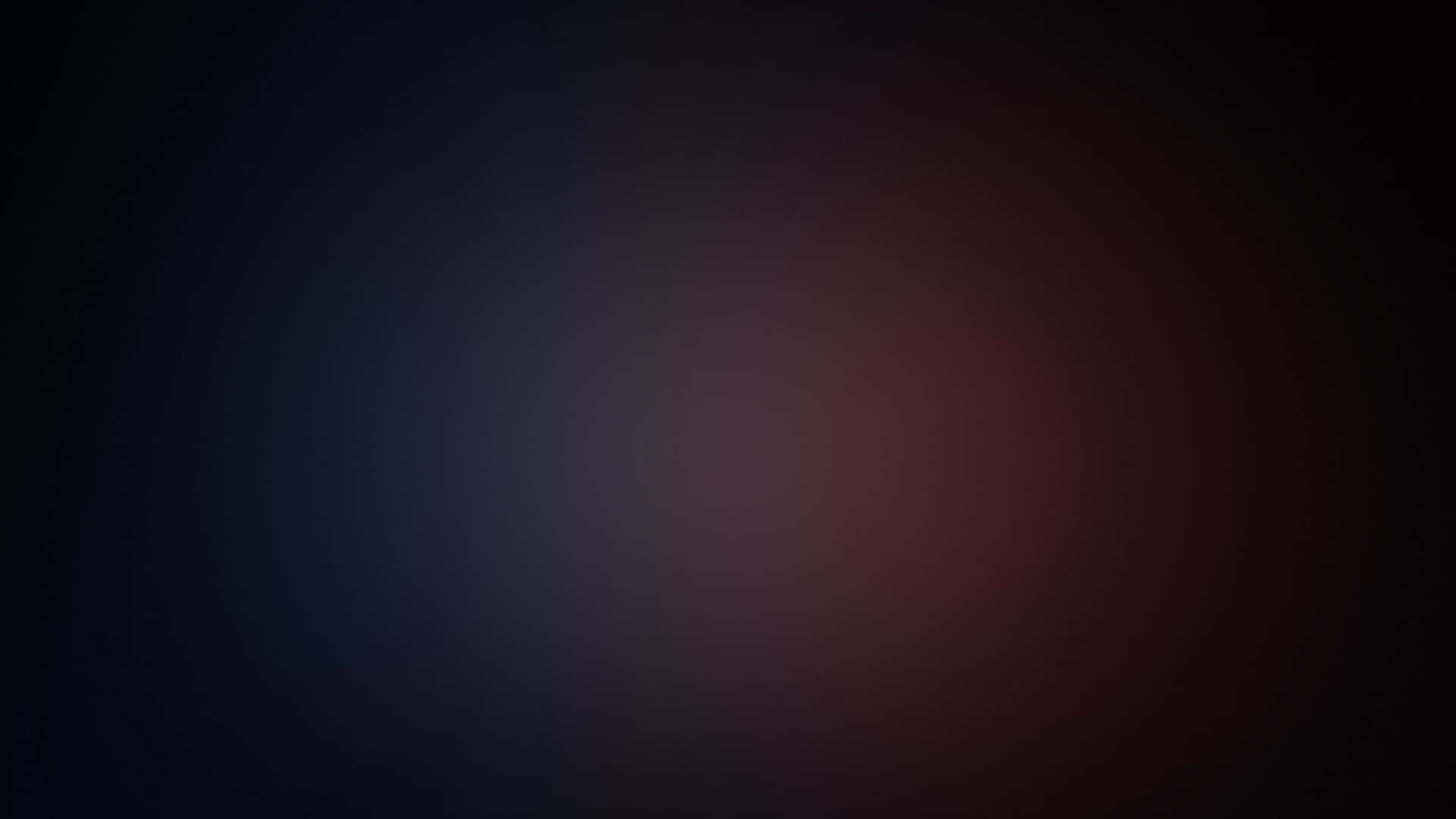 Dark Gradient With Blurry Blue Shade Background