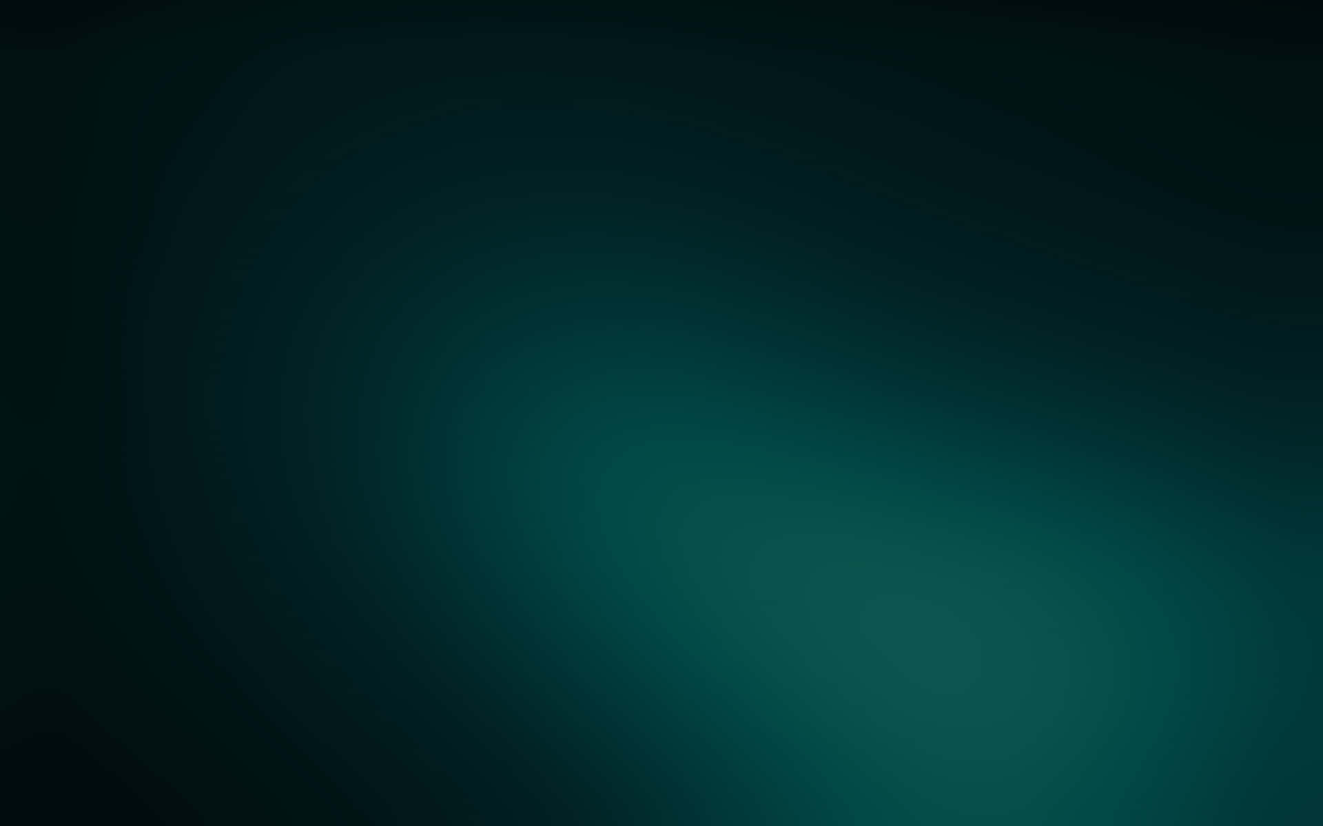 Dark Gradient With Teal Blue Shades Background