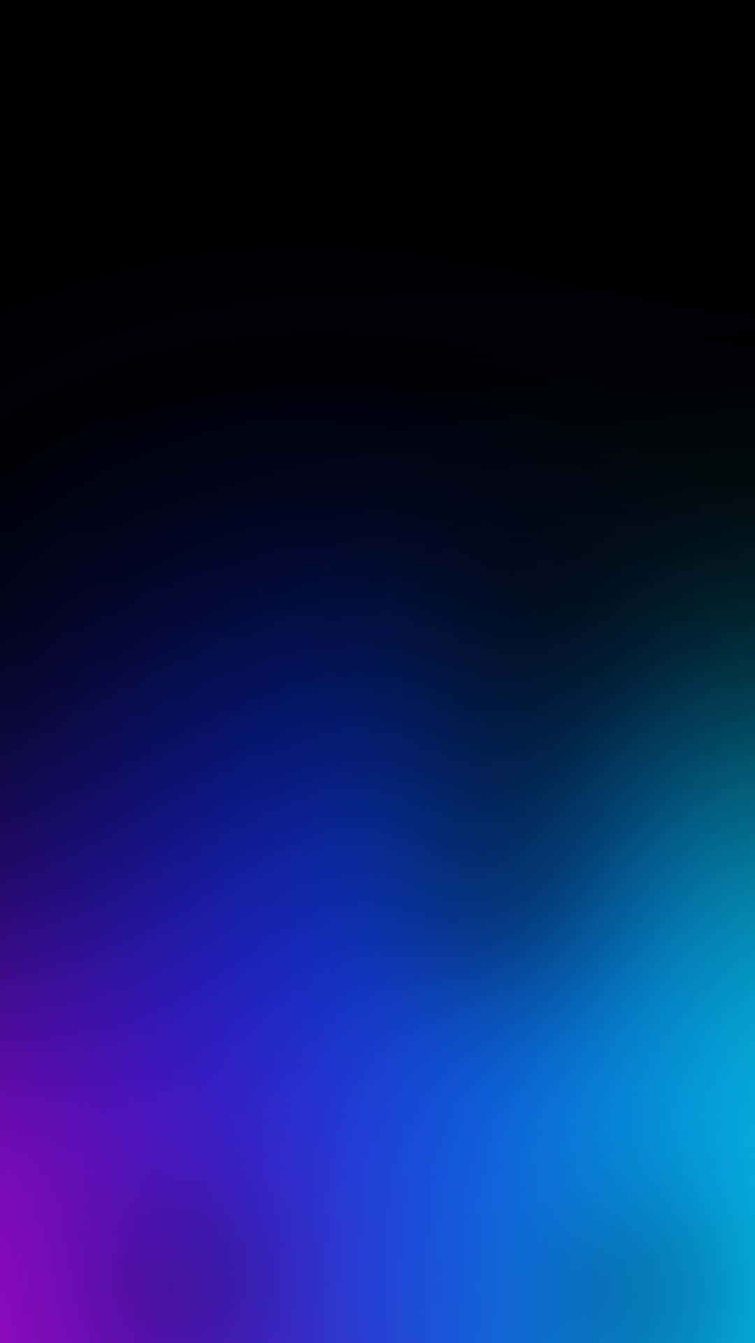 Dark Gradient With Vibrant Blue Shades Background