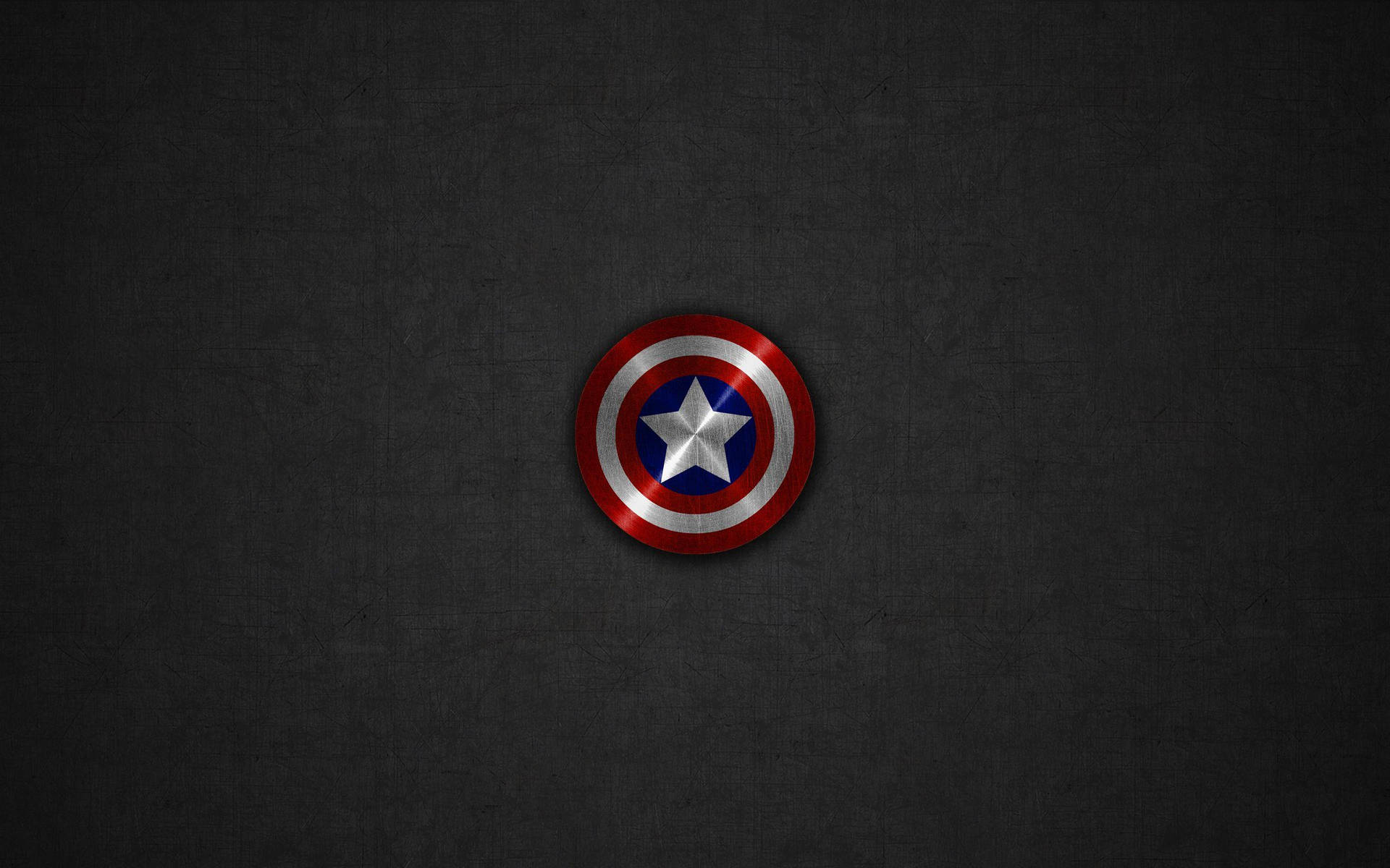 Dark Gray Captain America Shield Background