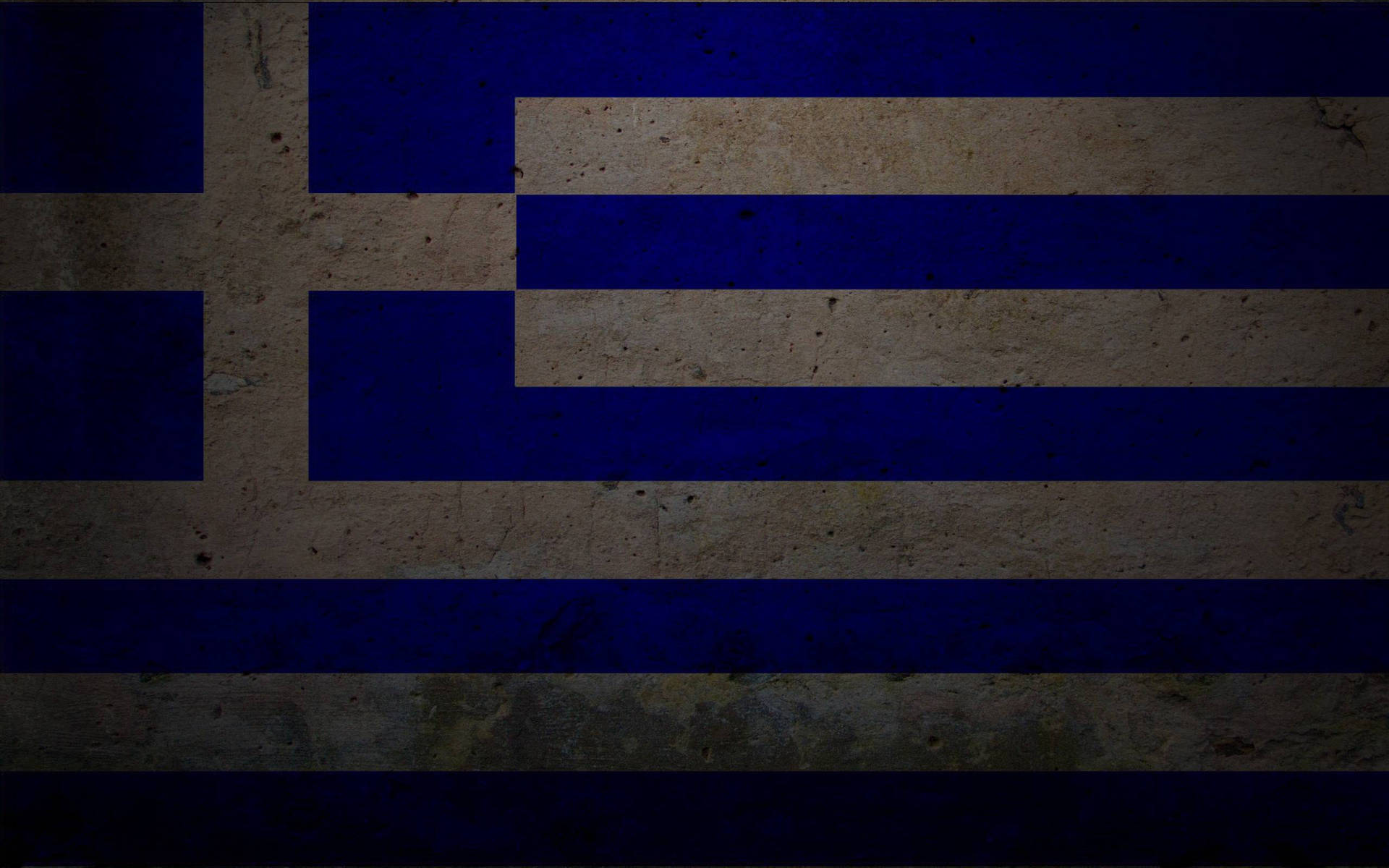 Dark Greek Flag Background