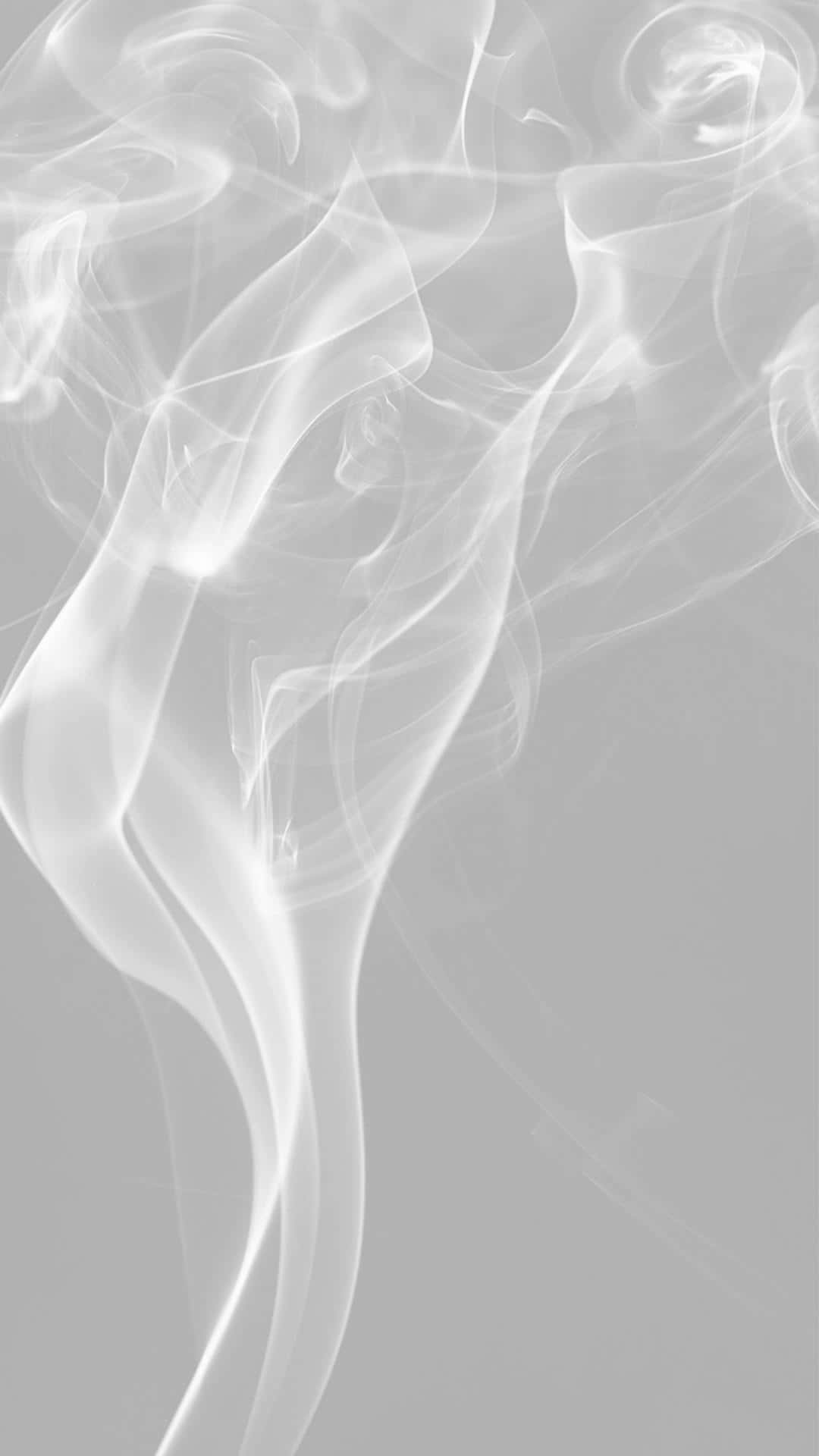 Dark Grey Aesthetic Smoke Background