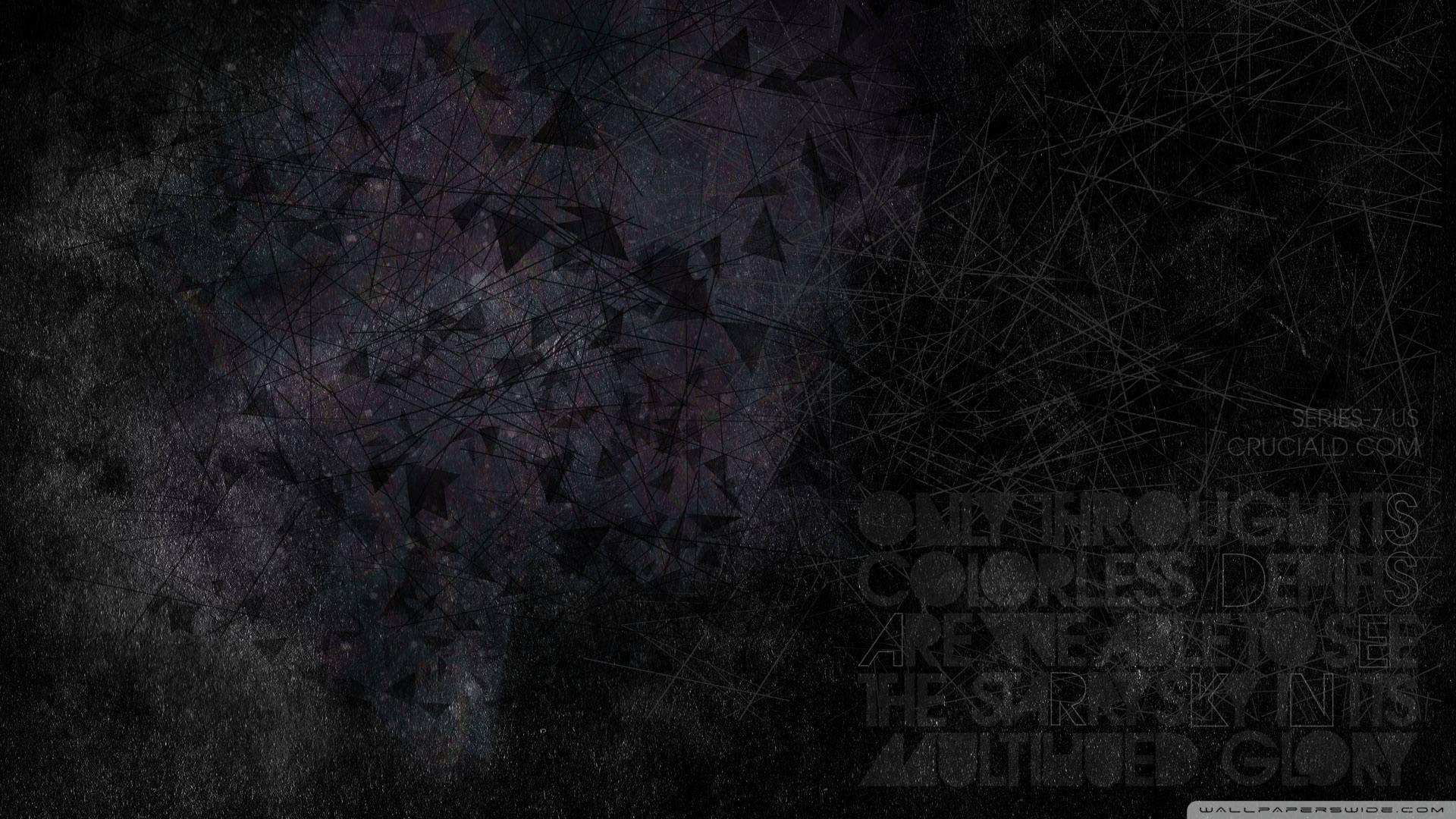 Dark Grunge Intersecting Lines Art Background