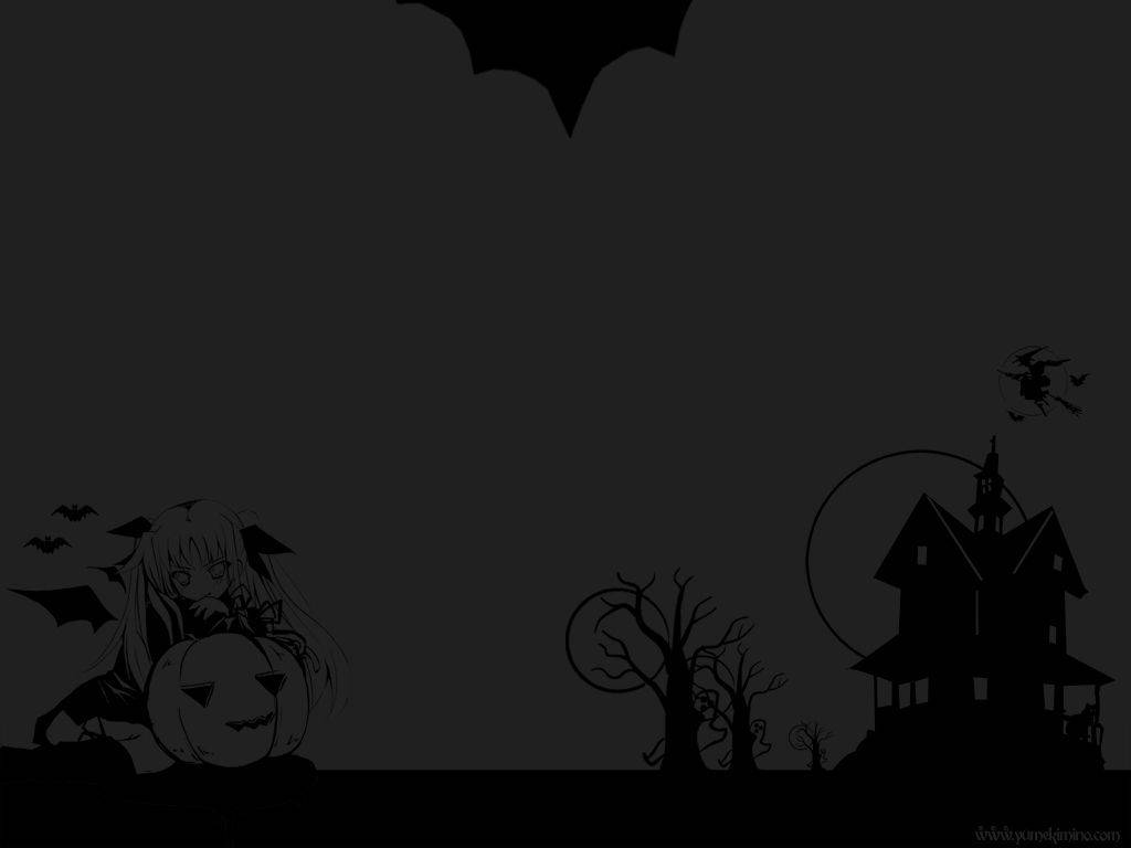 Dark Halloween Black Art Background