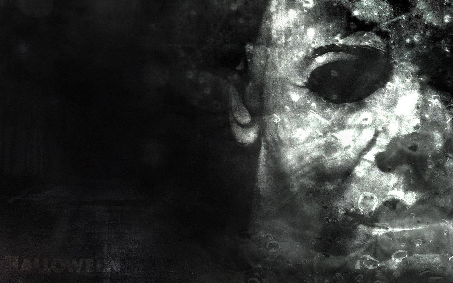Dark Halloween Michael Myers Background