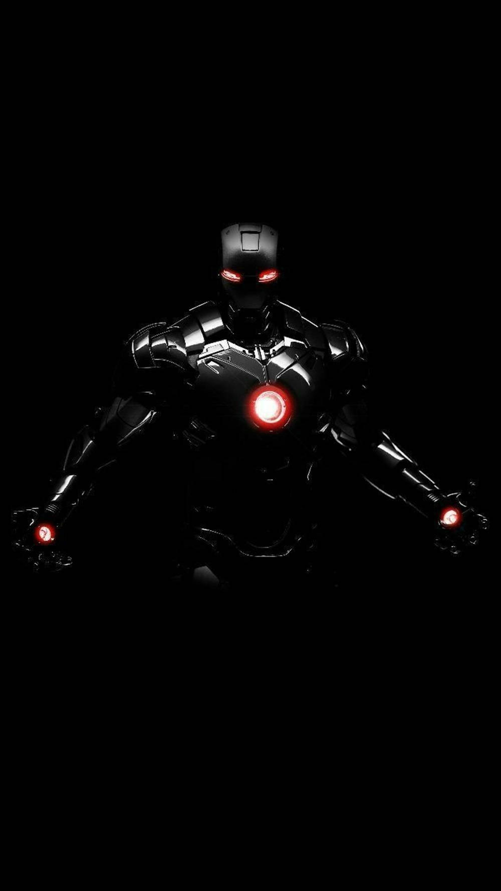 Dark Iron Man Phone Background