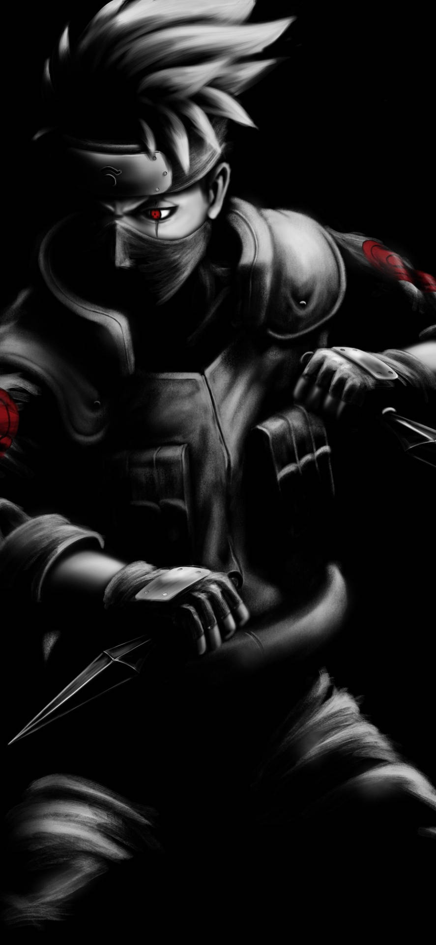 Dark Kakashi Iphone Background