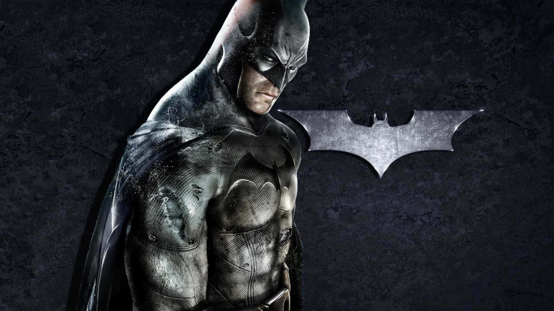 Dark Knight In Action Background
