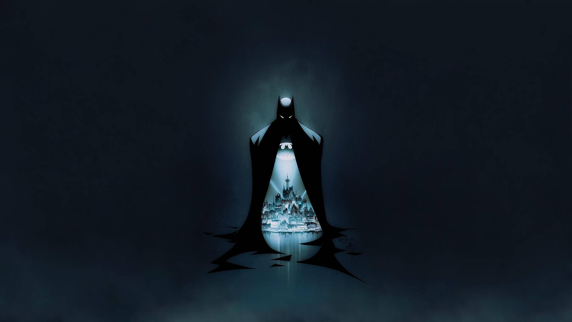 Dark Knight Of Gotham Background