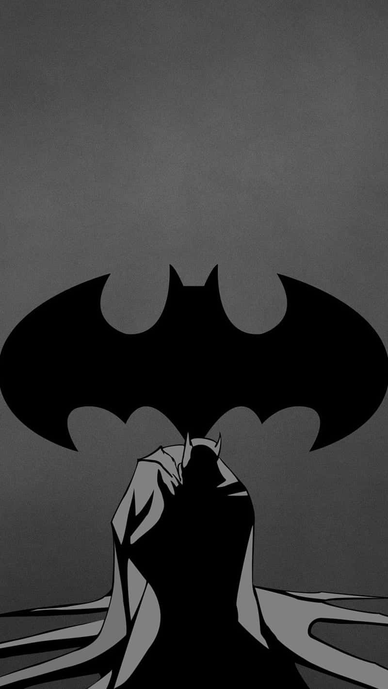 Dark_ Knight_ Silhouette_i Phone_ Wallpaper Background