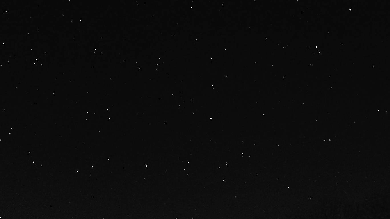 Dark Laptop Starry Night Background