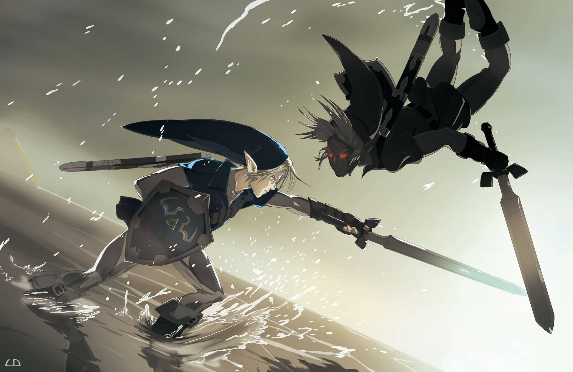 Dark Link Hd Wallpaper And Background Image Background