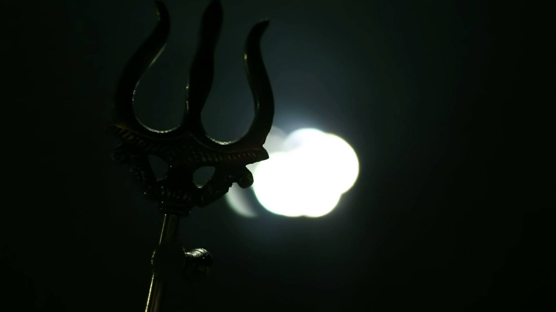 Dark Mahadev Trishula In Darkness Hd