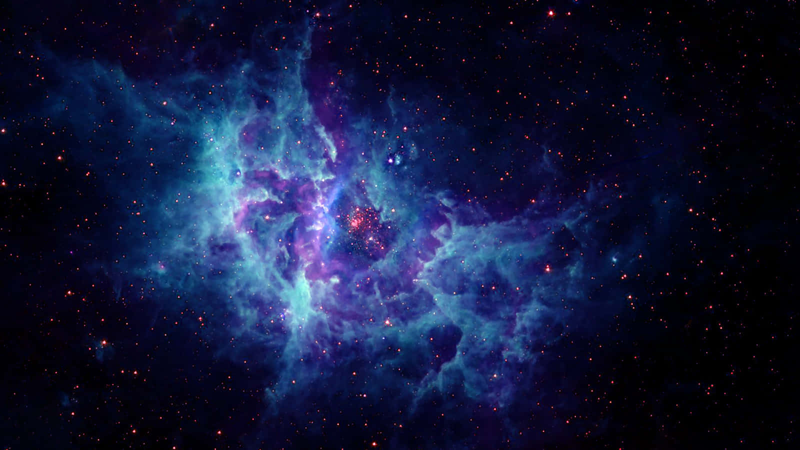 Dark Matter Universe In Space Background
