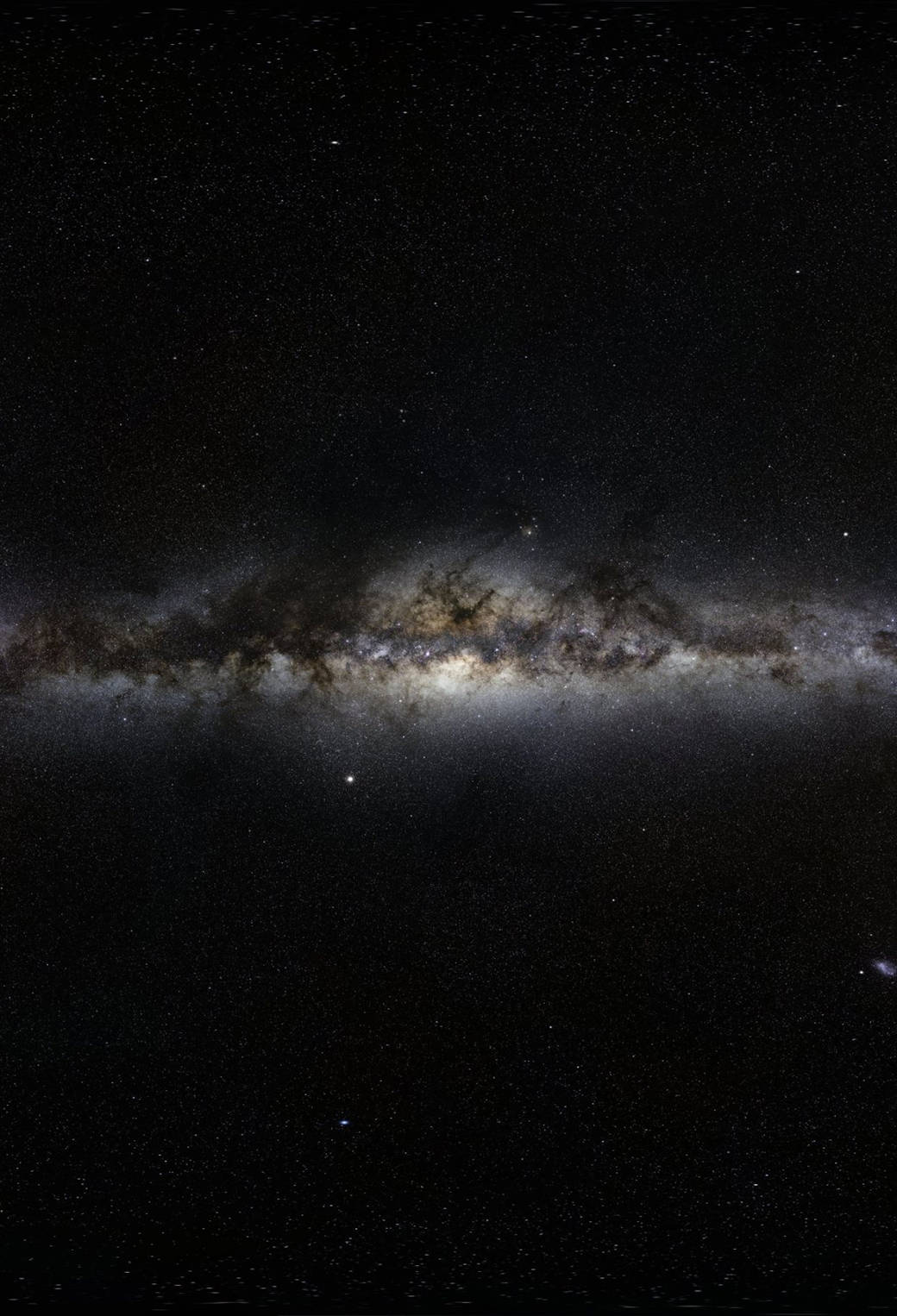 Dark Milky Way Galaxy Live Background