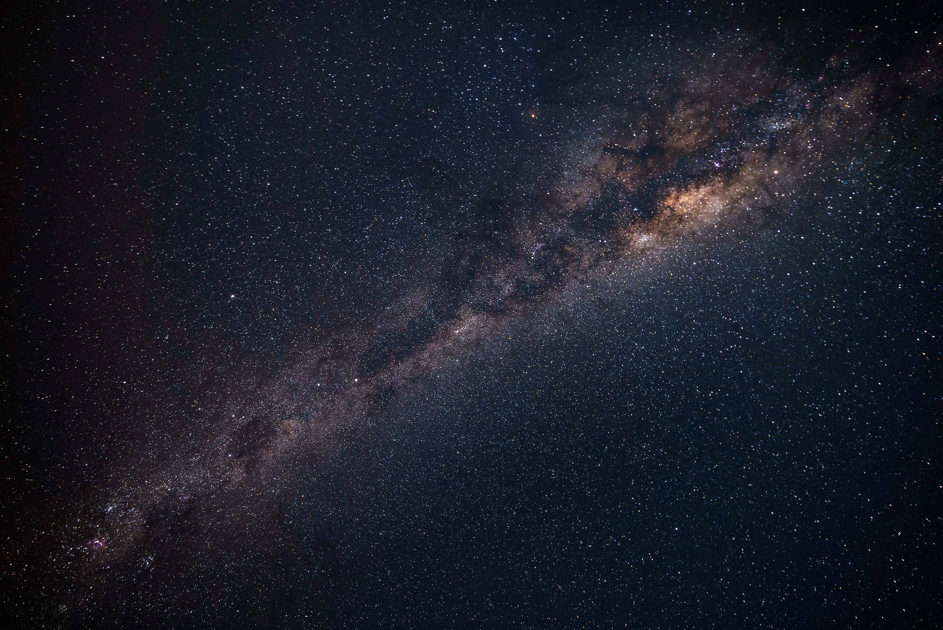Dark Milky Way Mac 4k Background