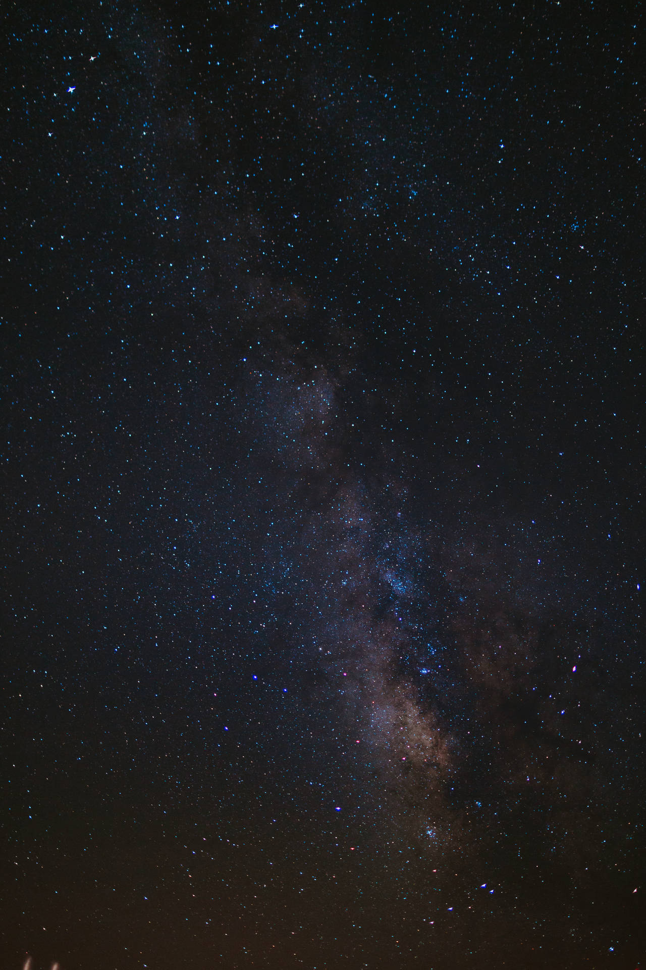 Dark Milky Way Samsung Galaxy Note 5 Background