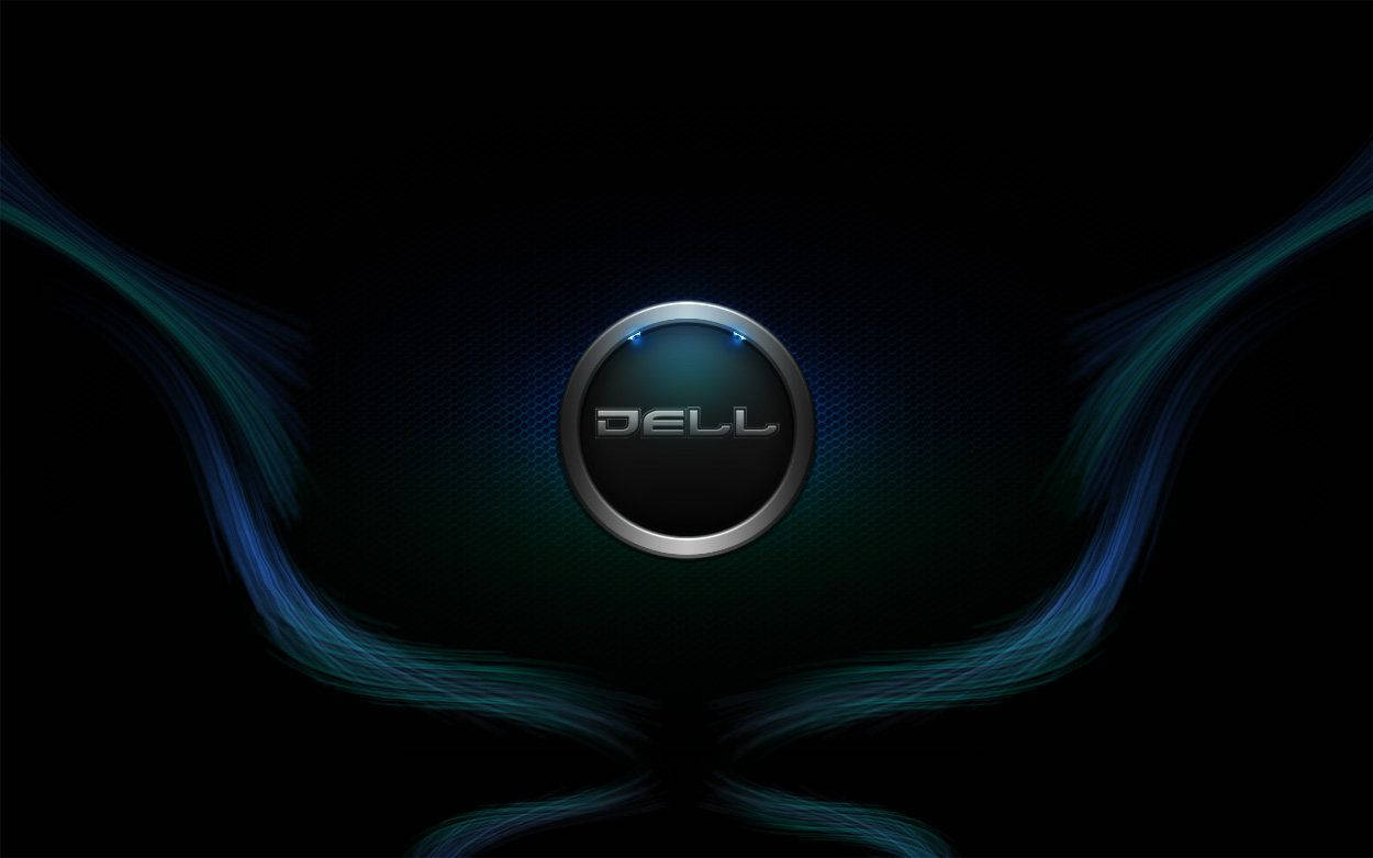 Dark Modern Dell Art Background