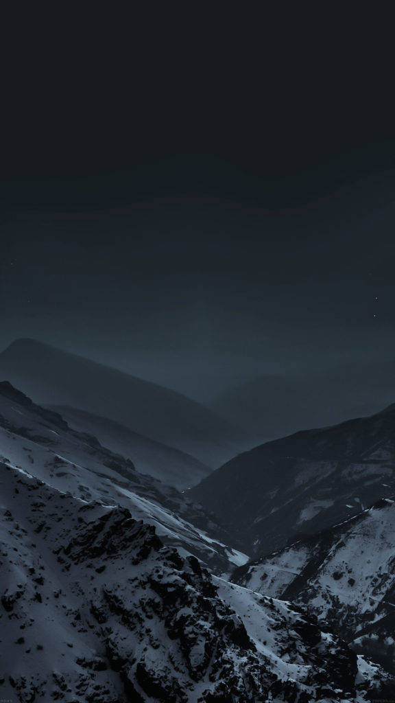 Dark Mountain Iphone Live Background