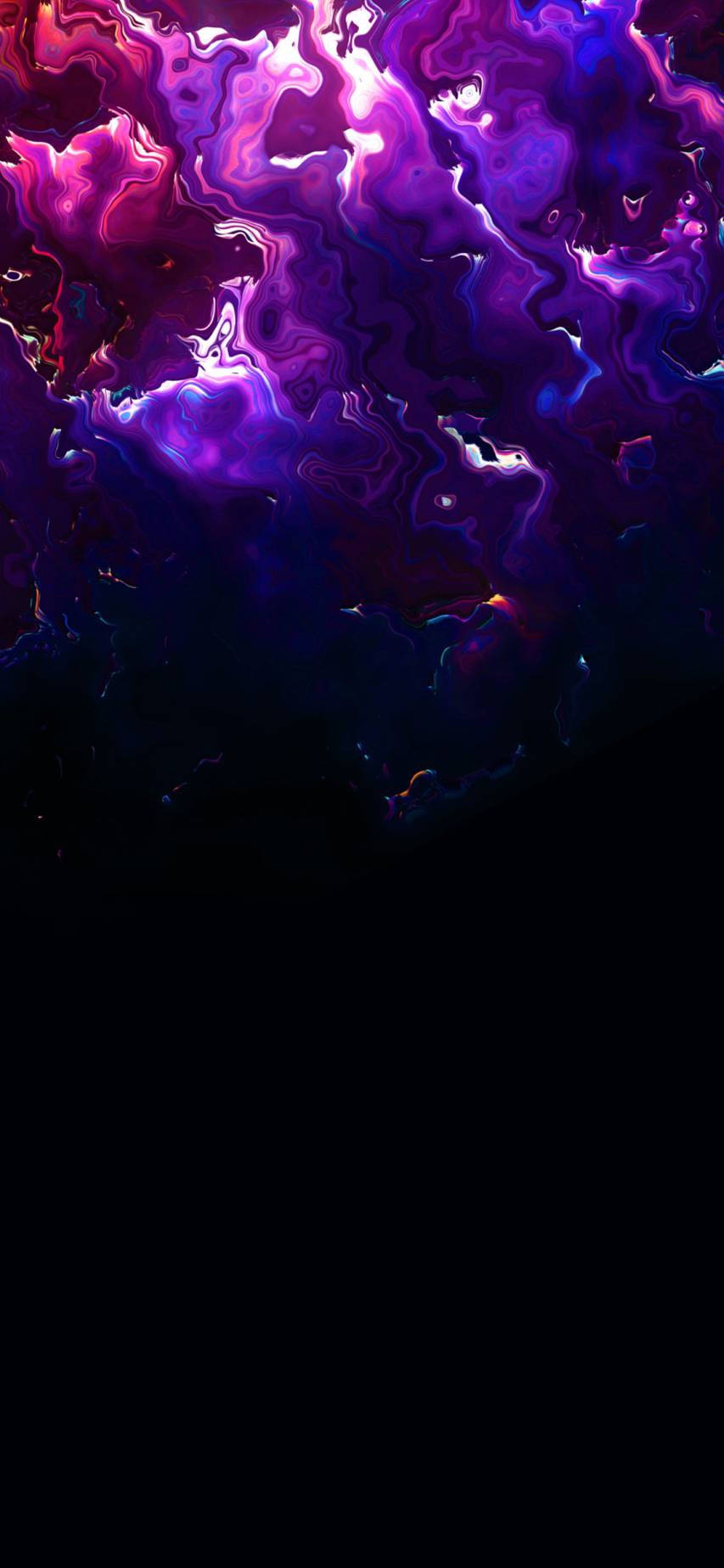 Dark Neon Iphone Smoke Background