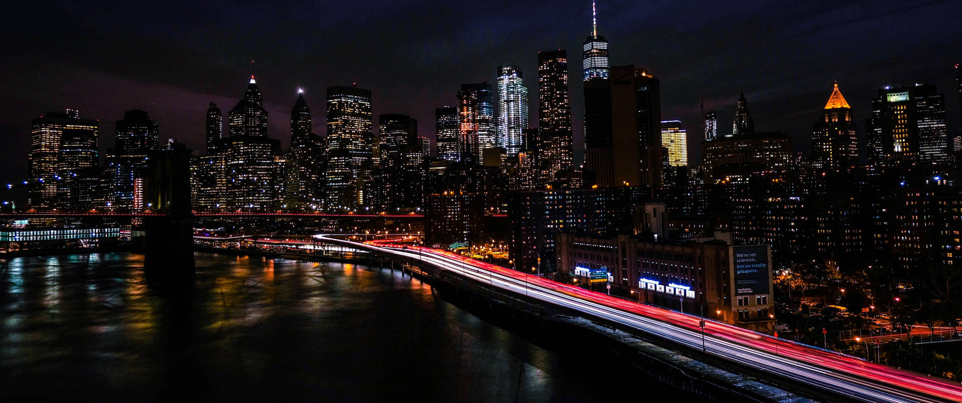 Dark New York City Background Background