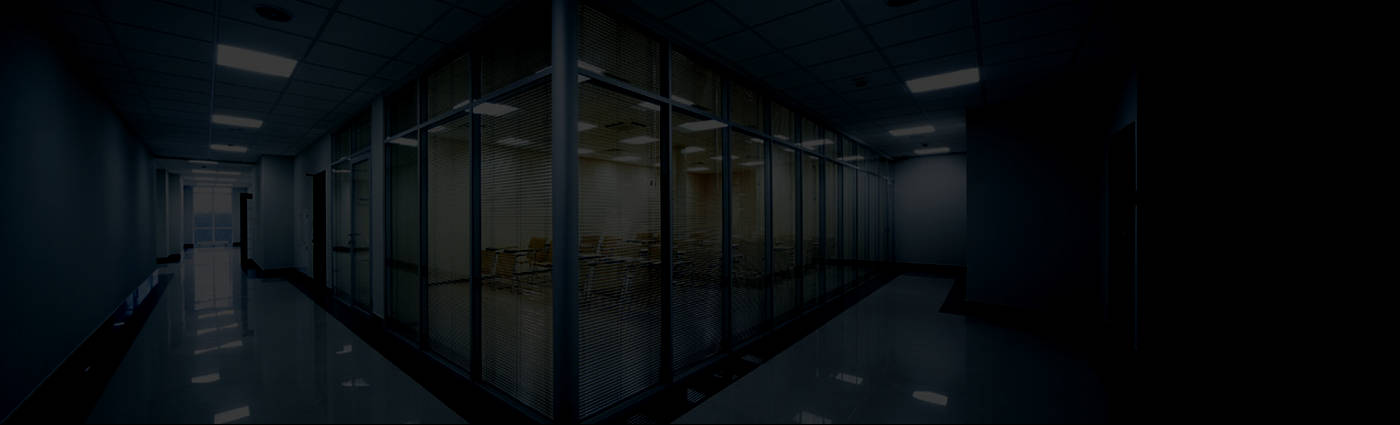 Dark Office Linkedin Cover Background