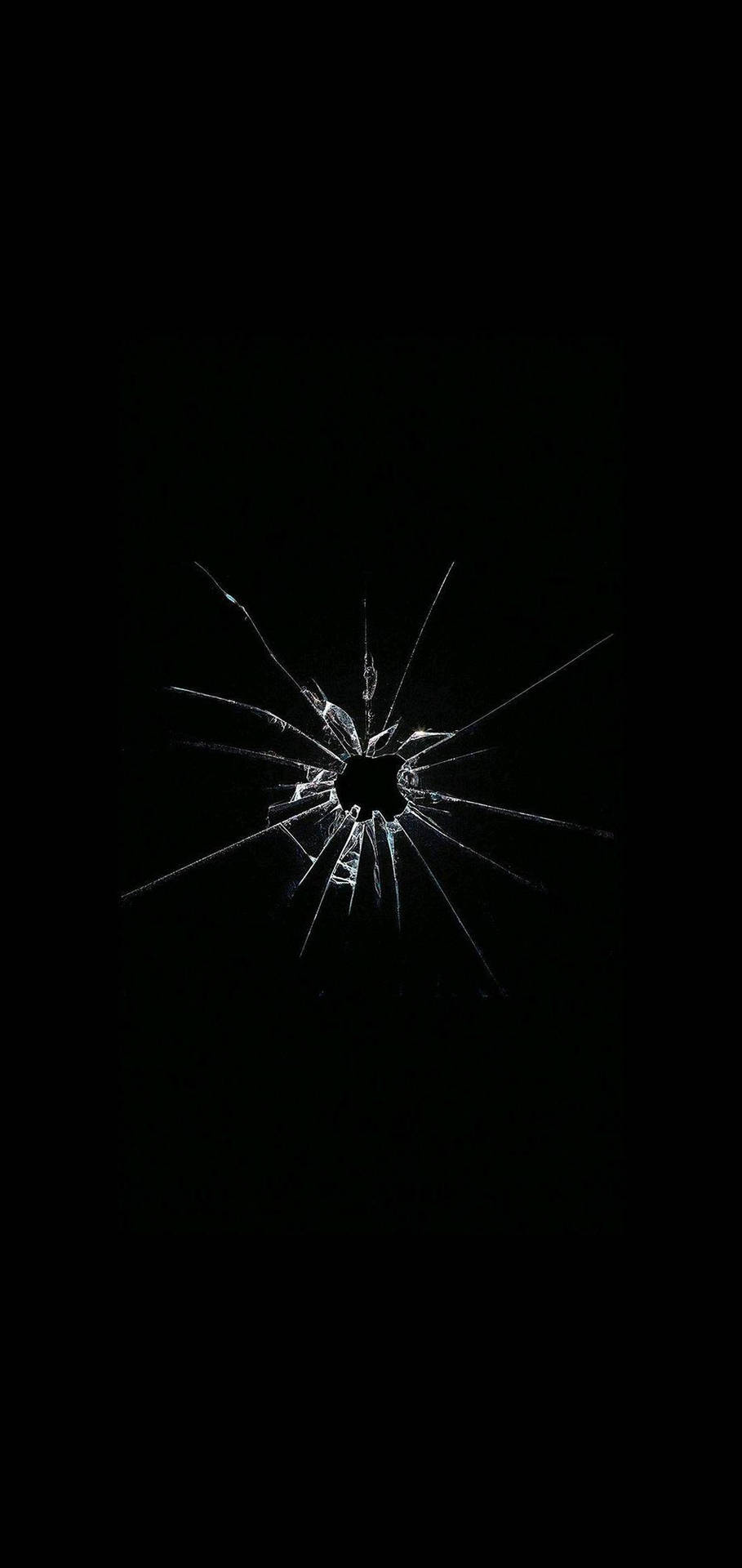 Dark Phone Bullet Hole Background