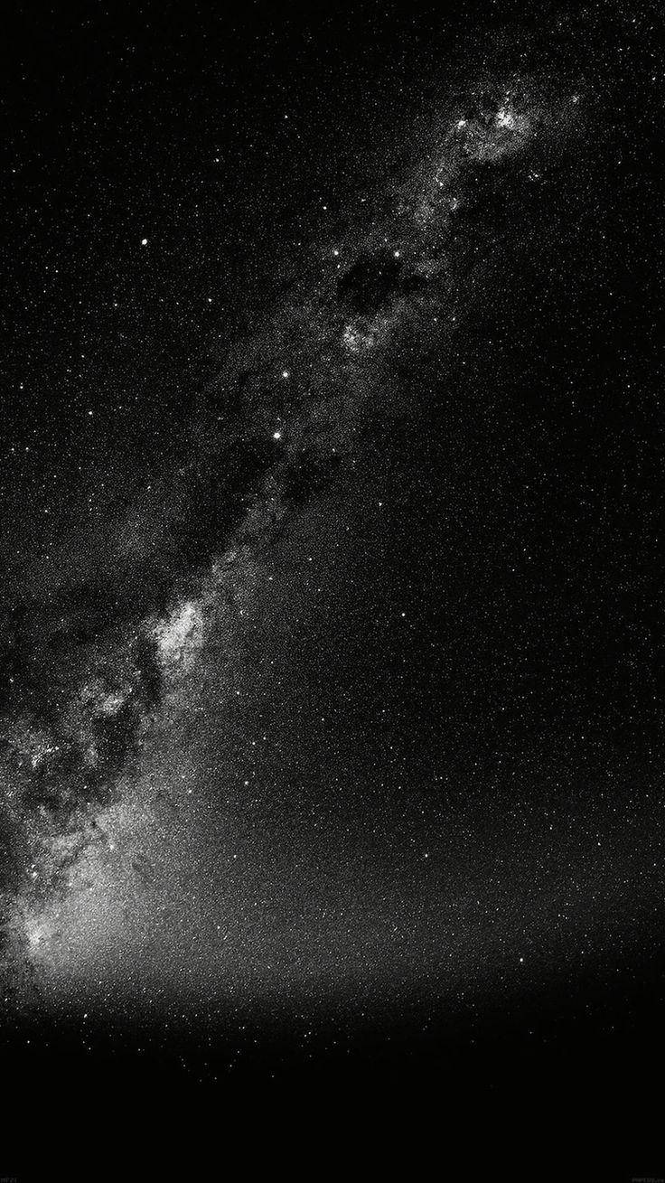 Dark Phone Nebula Clouds Background