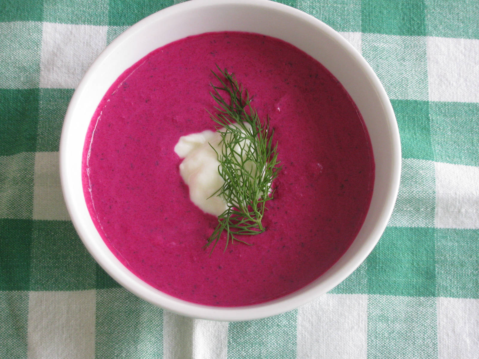 Dark Pink Borscht Background