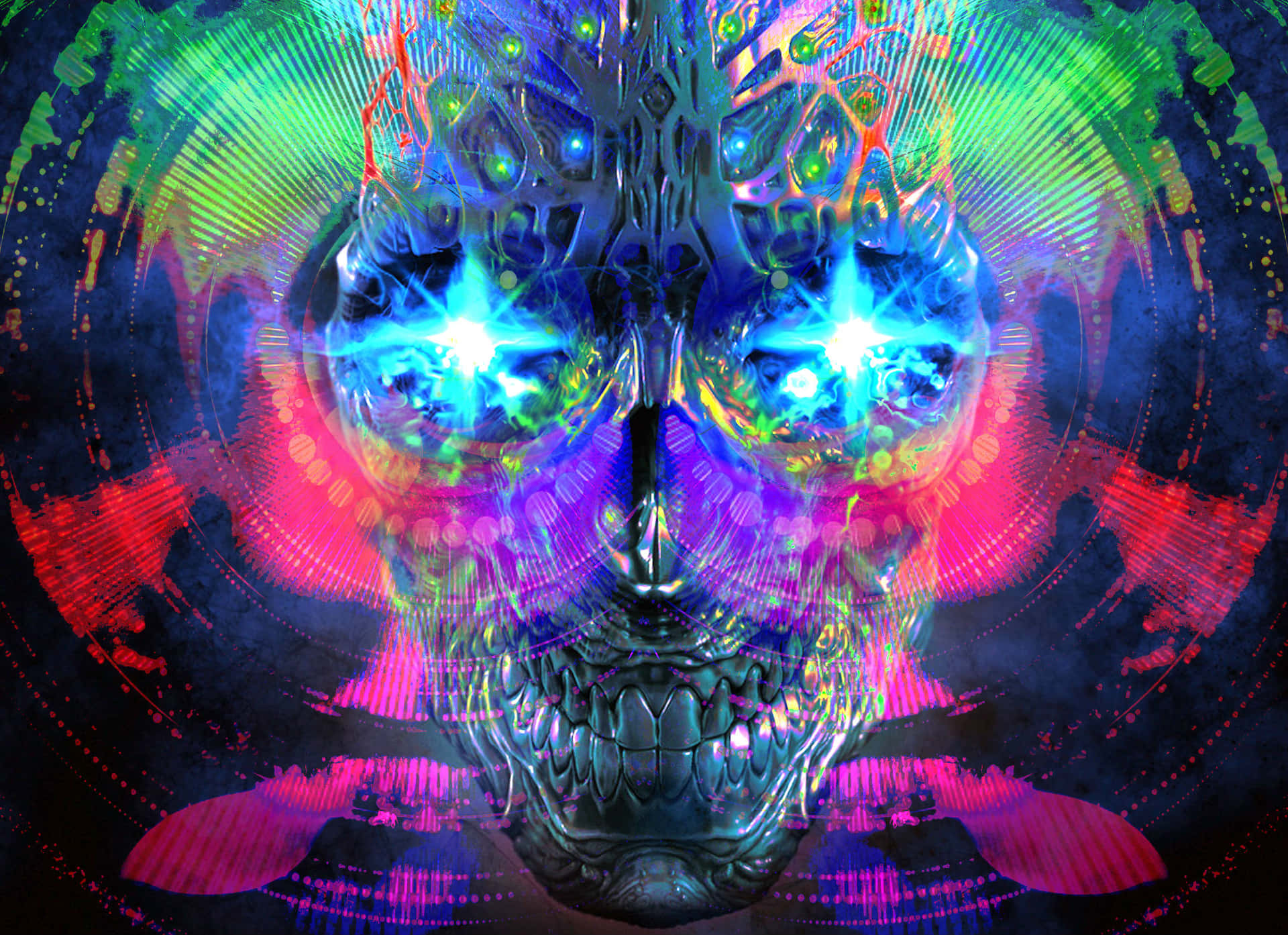 Dark Psychedelic Hd Cool Art Background