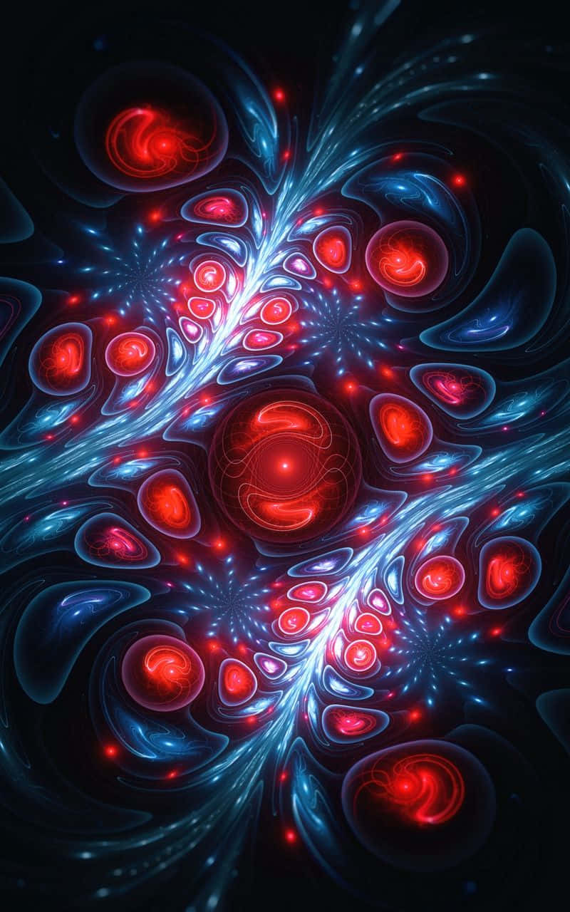 Dark Psychedelic Hd Red Aesthetic Background